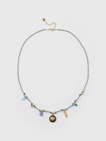 Lucky Distraction Necklace – Multi Sky