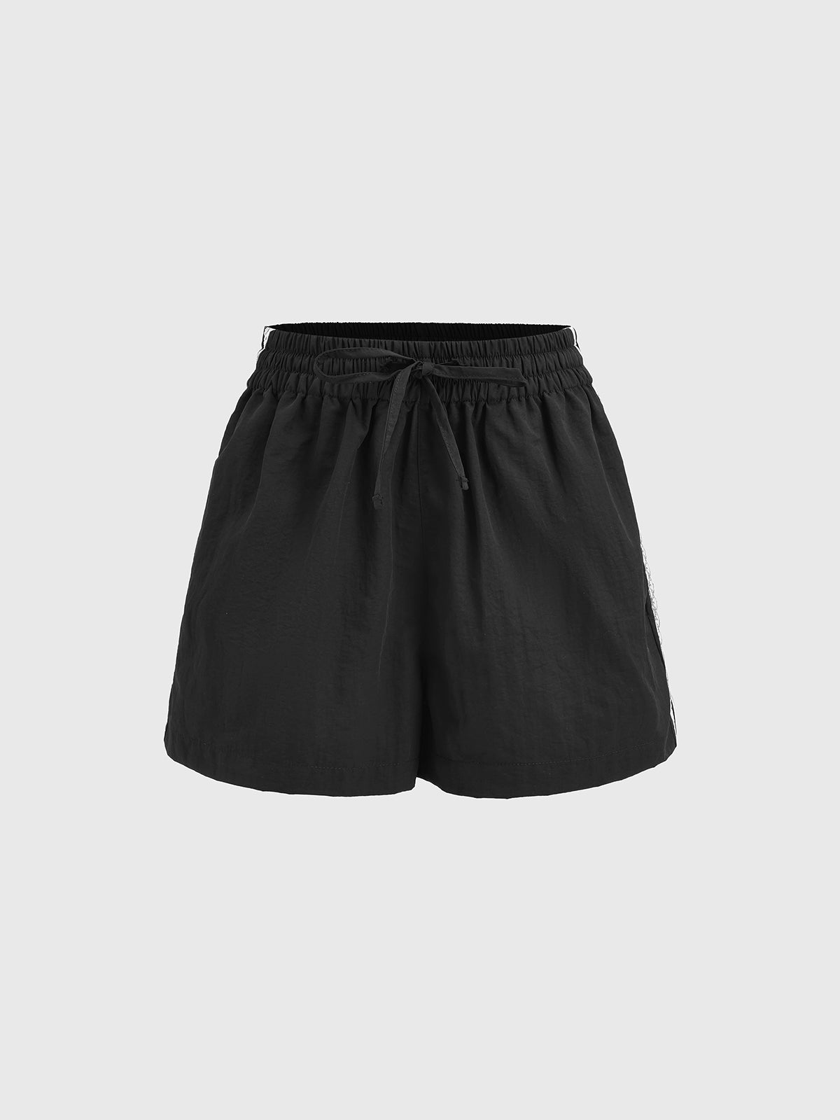 Laced Dash Line Set Shorts – Midnight Court