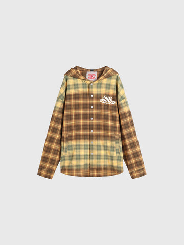 Campus Crust Hooded Shirt – Mustard Maple