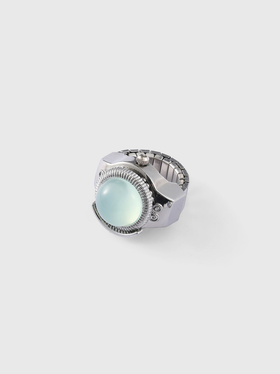 Seconds Between Us Ring – Mint Green