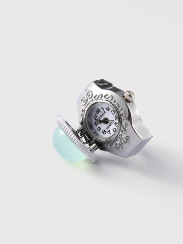Seconds Between Us Ring – Mint Green