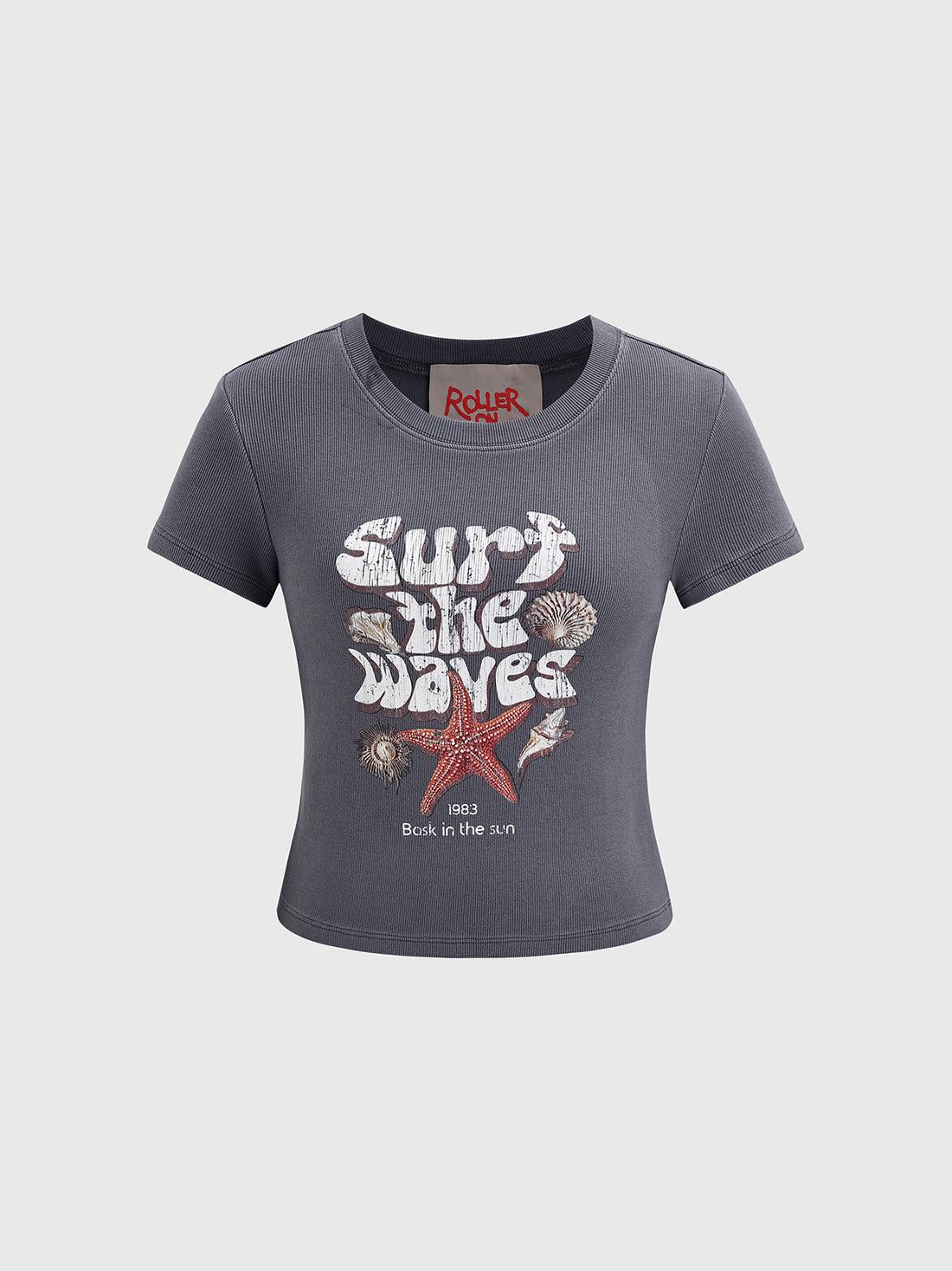 1983 Sea star Tee – Drift Grey