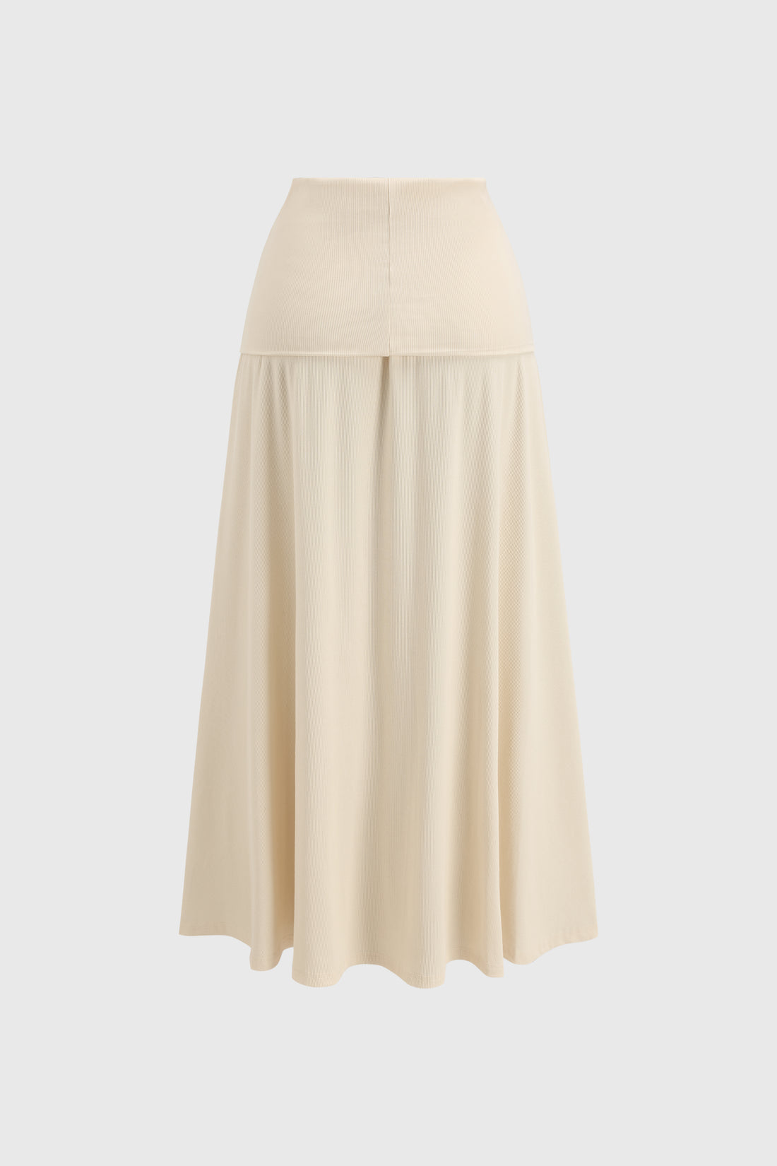 Loop Day Ripple Knit Skirt – Glazed Oat