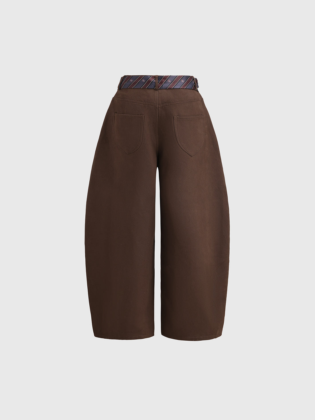 Low Battery Chic” Pants – Espresso Brown