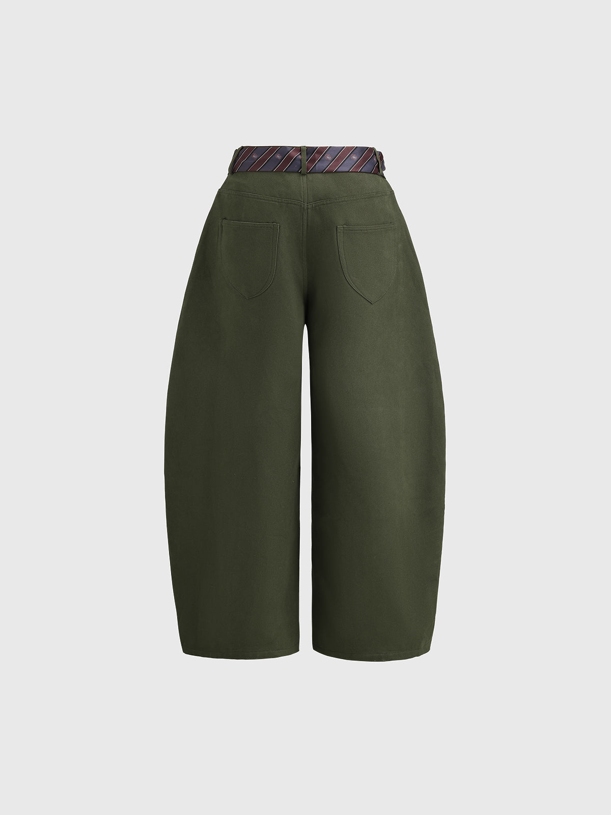 Low Battery Chic” Pants – Forest Green