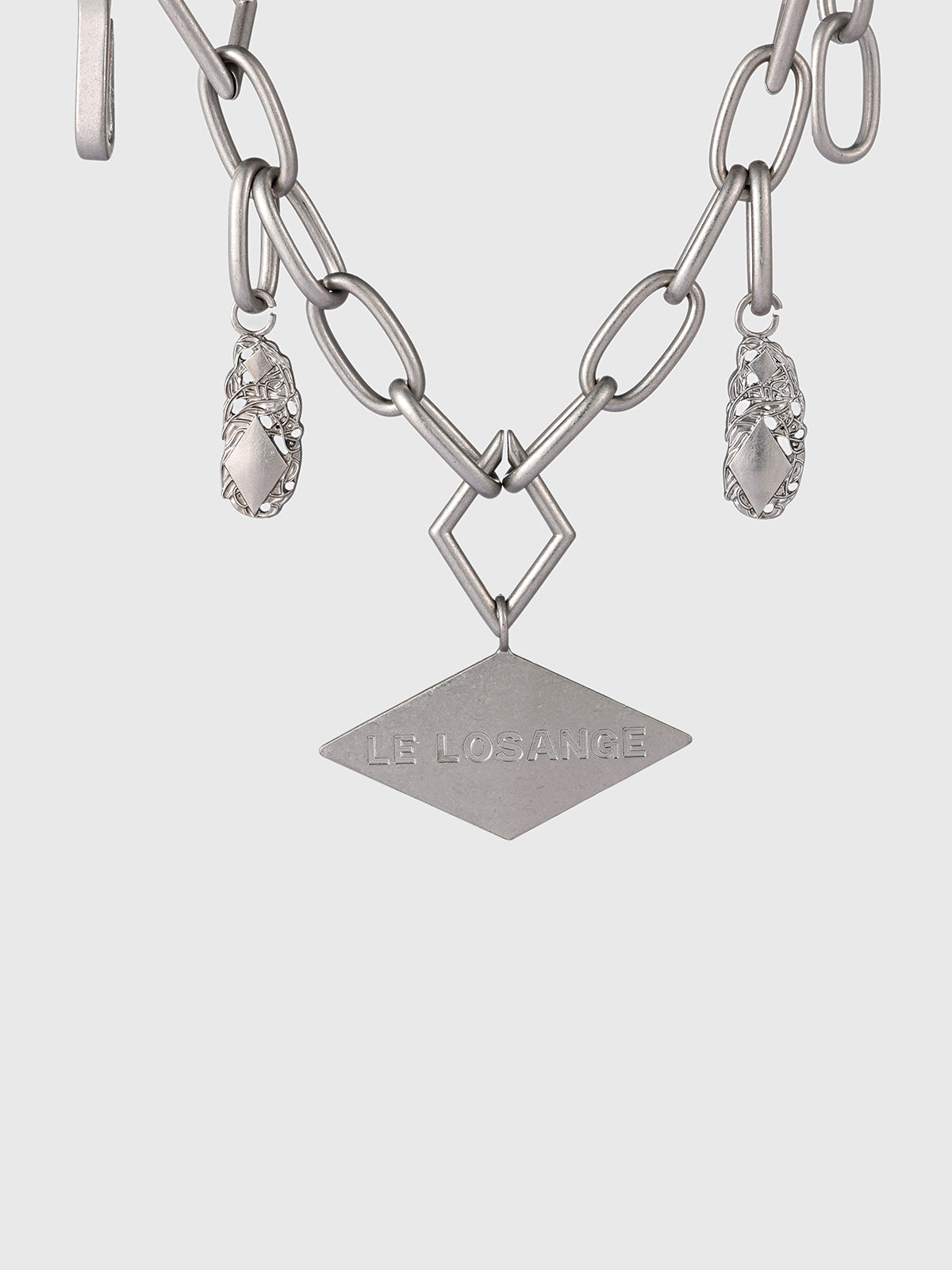 Locked Choice Necklace – Silver