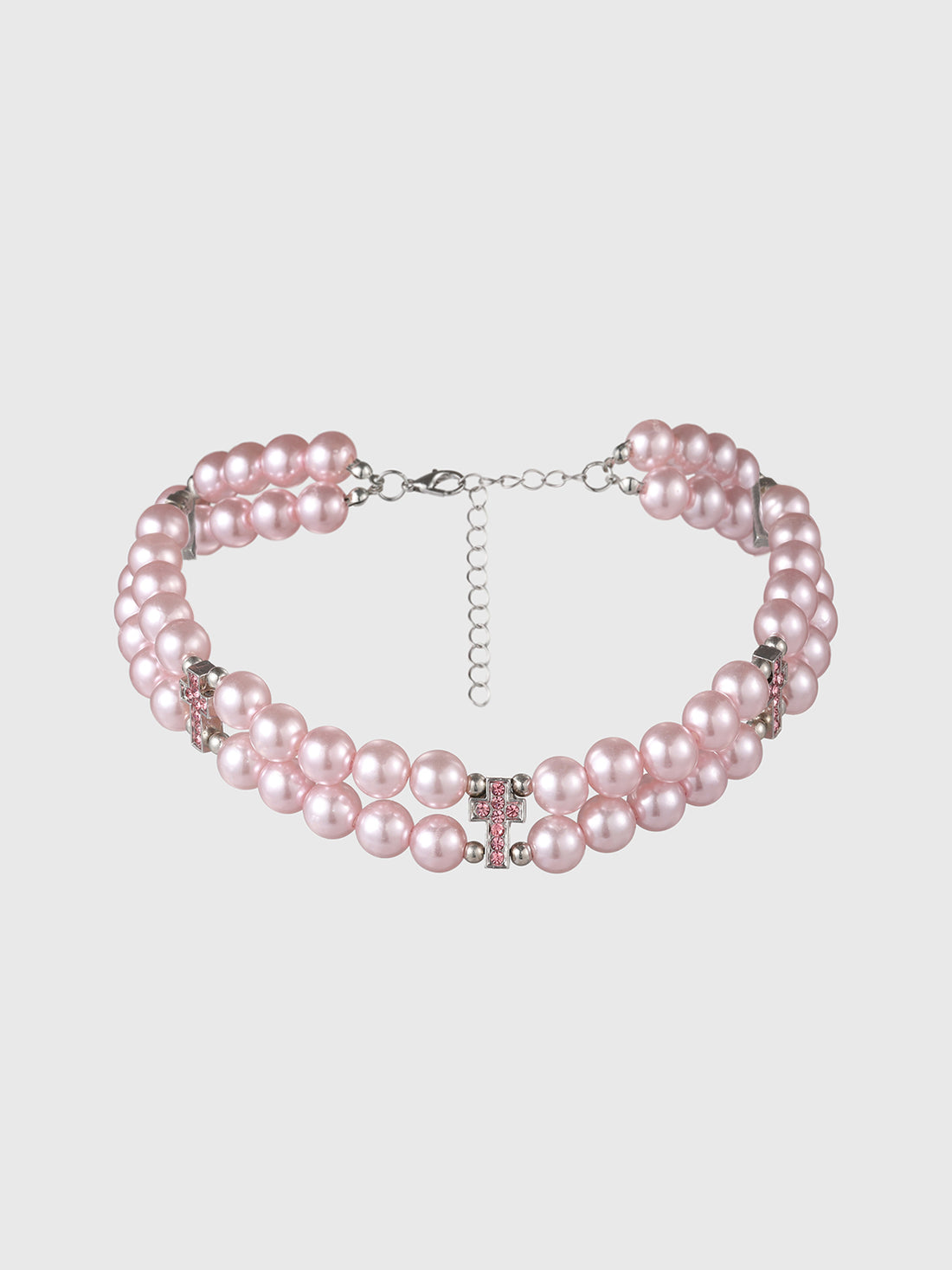 Almost Innocent Bead Necklace – Pink Pearl