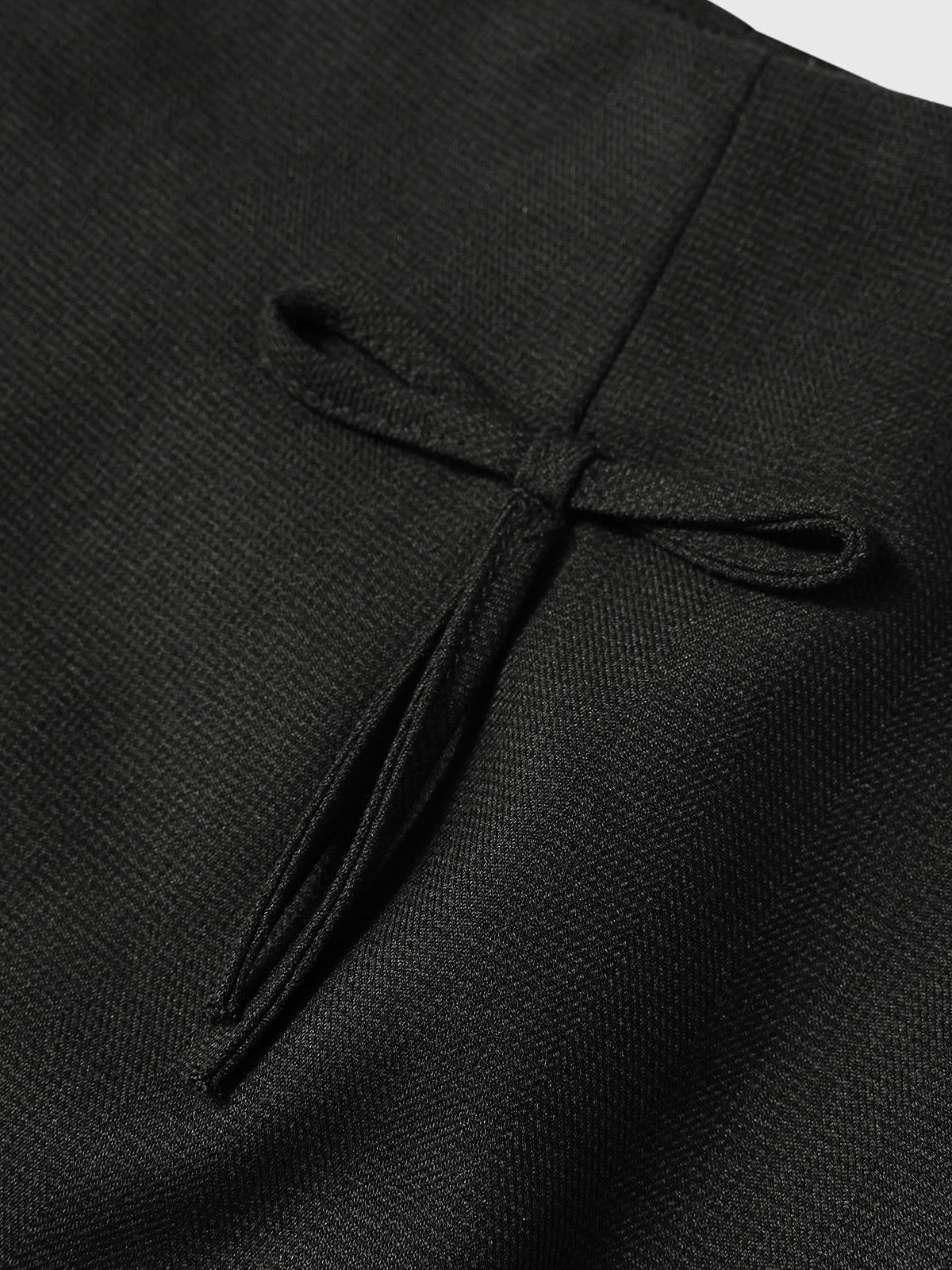 Shadow Trim Skirt – Ink Black