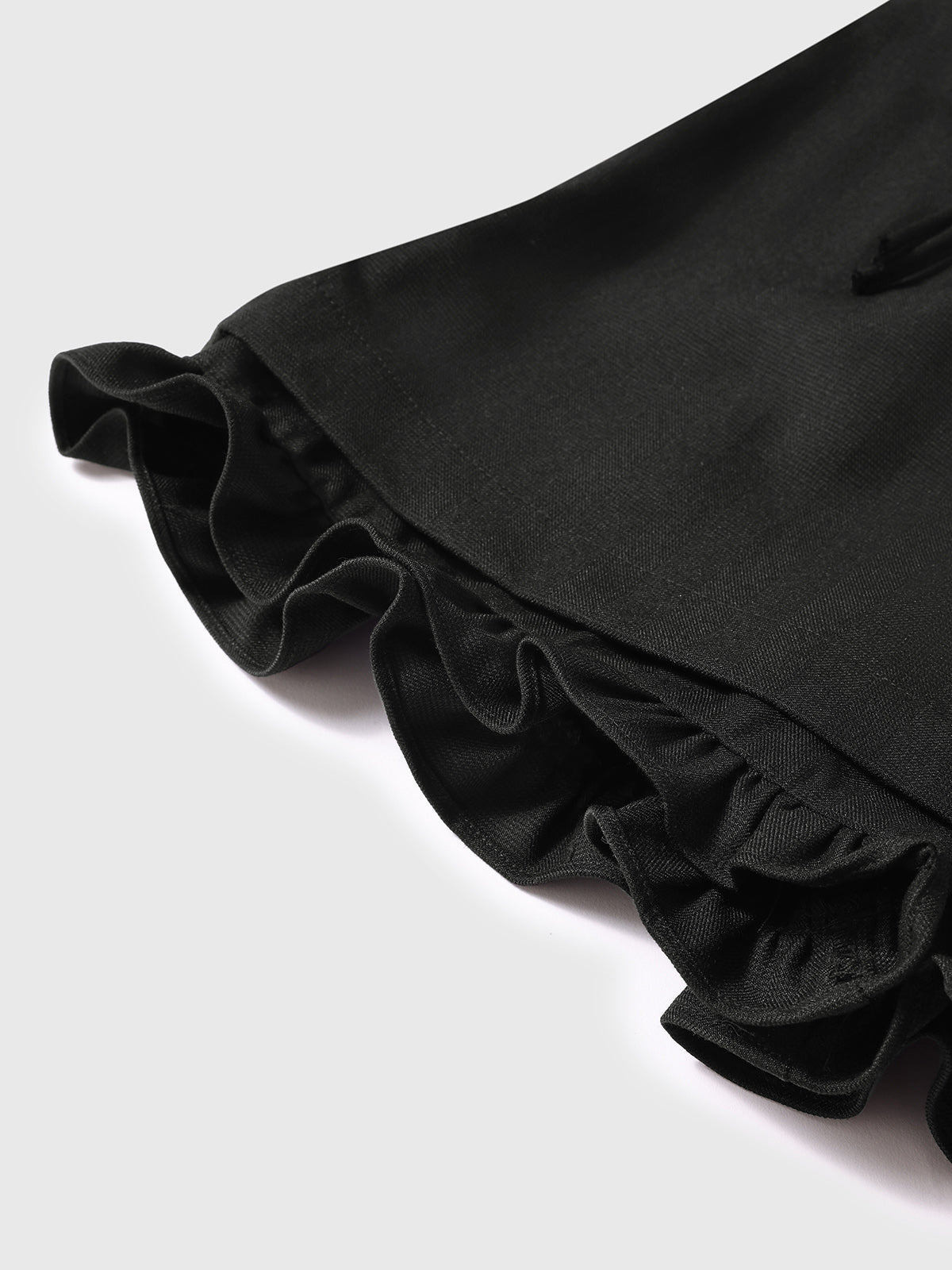 Shadow Trim Skirt – Ink Black