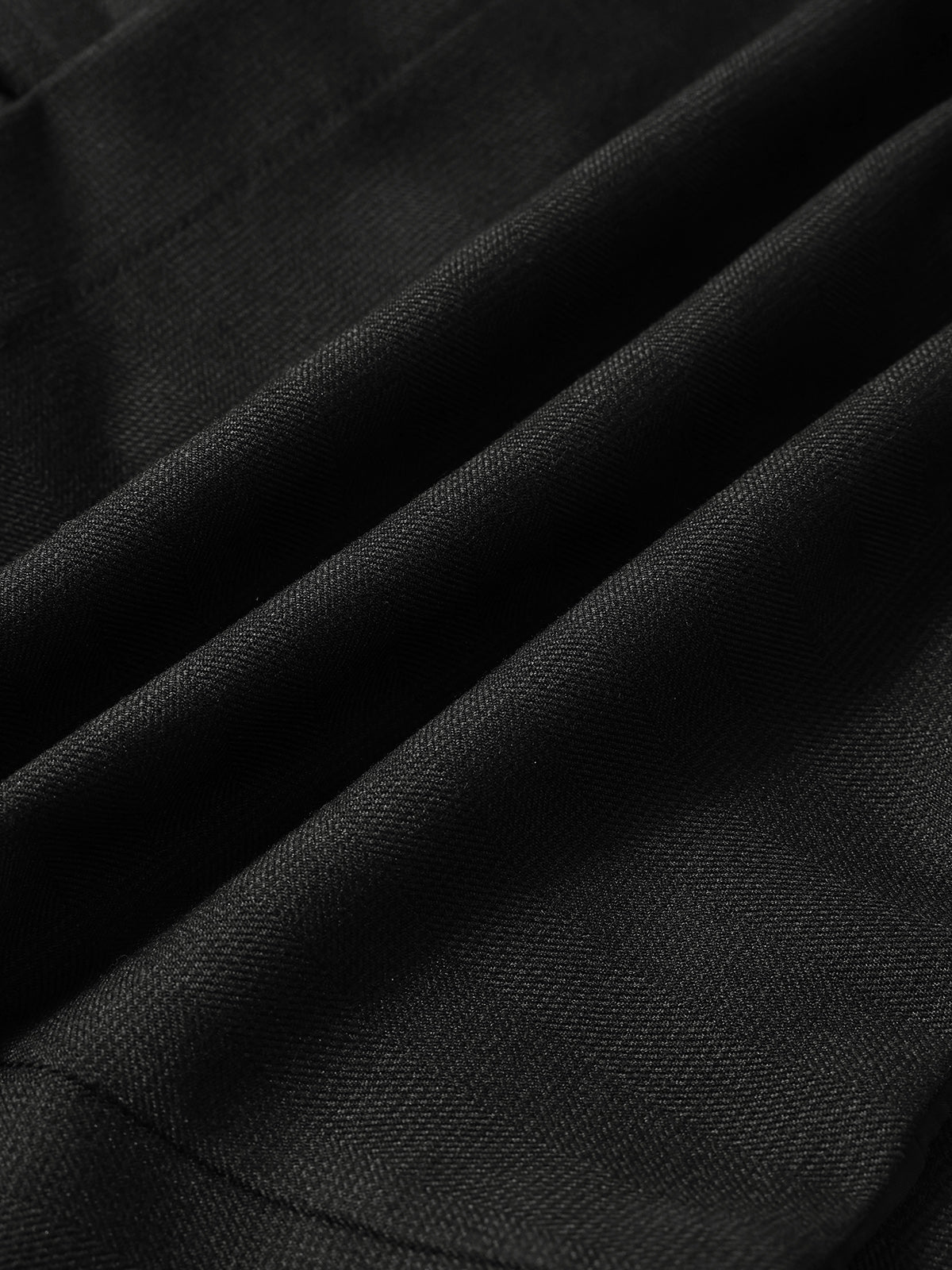 Shadow Trim Skirt – Ink Black