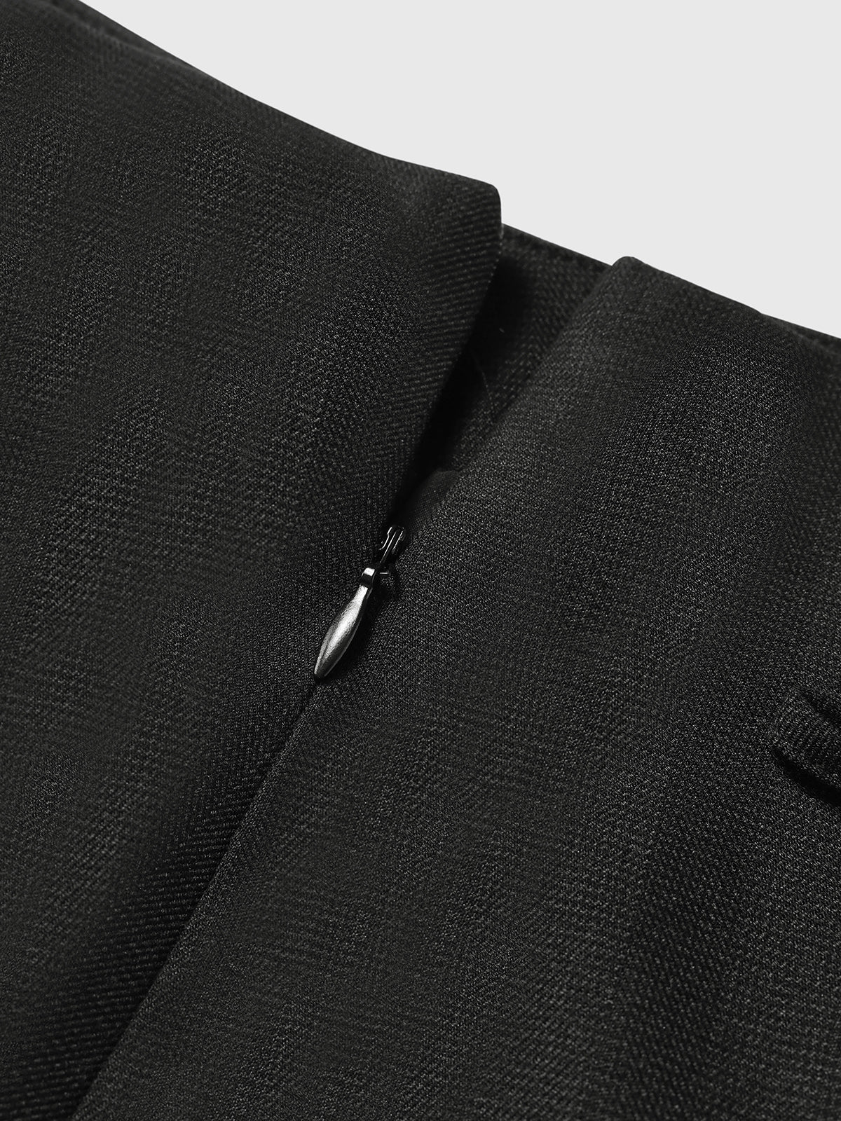 Shadow Trim Skirt – Ink Black