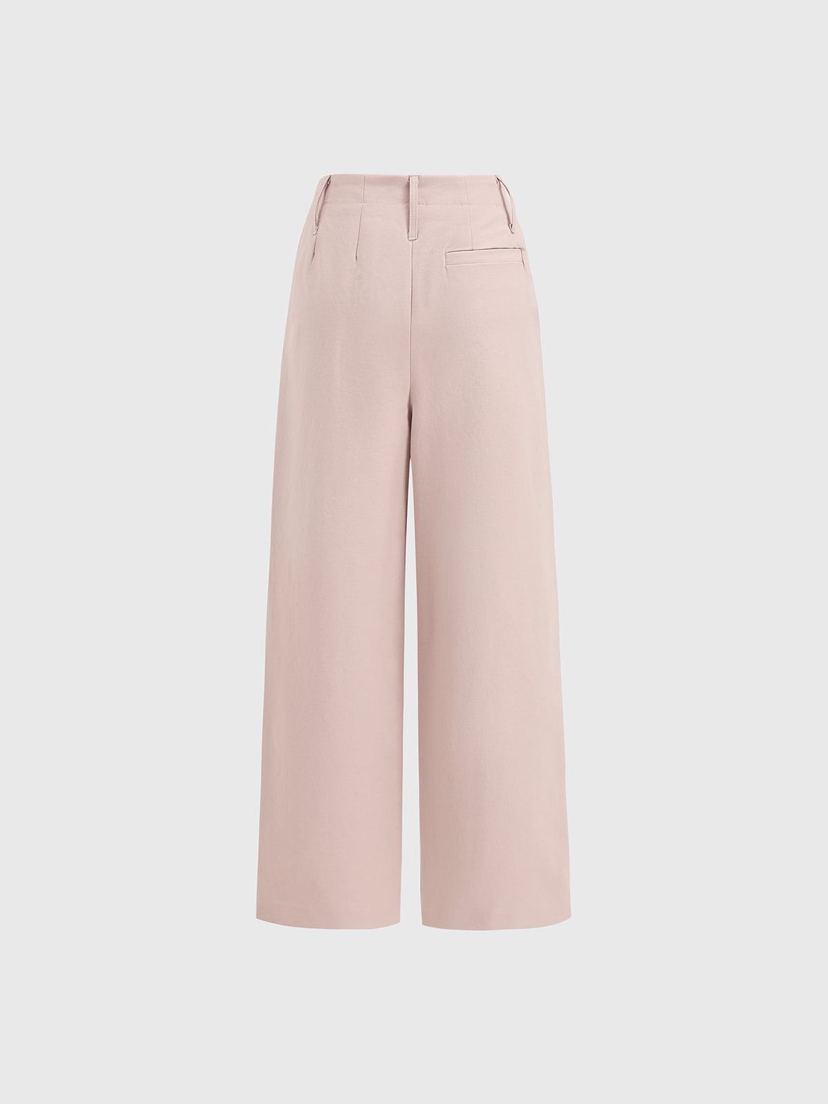 Agenda Fold Dress Pants – Rose Dust