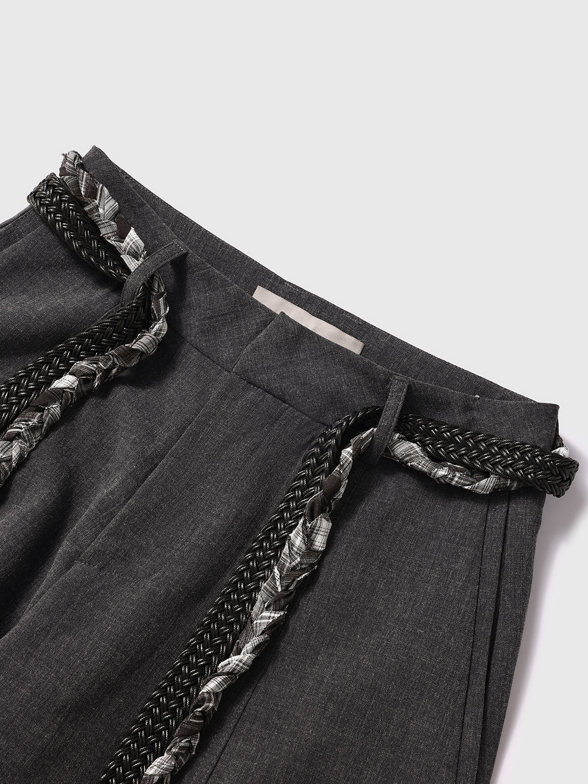 Polite Trouble Pants – Charcoal Grey