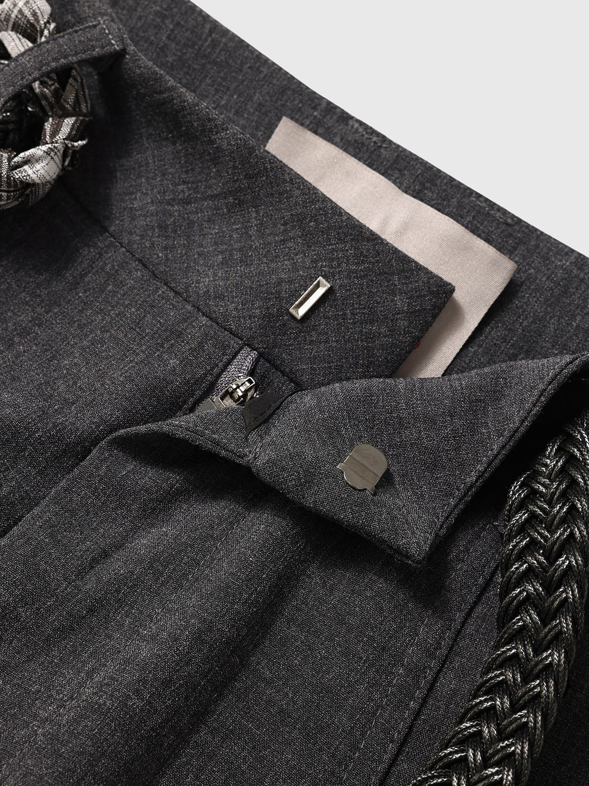 Polite Trouble Pants – Charcoal Grey