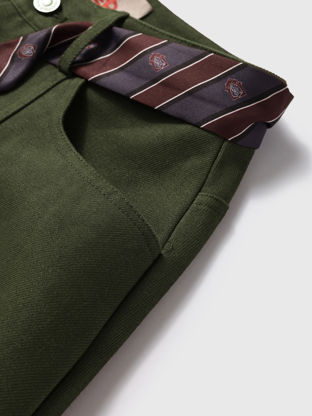 Low Battery Chic” Pants – Forest Green