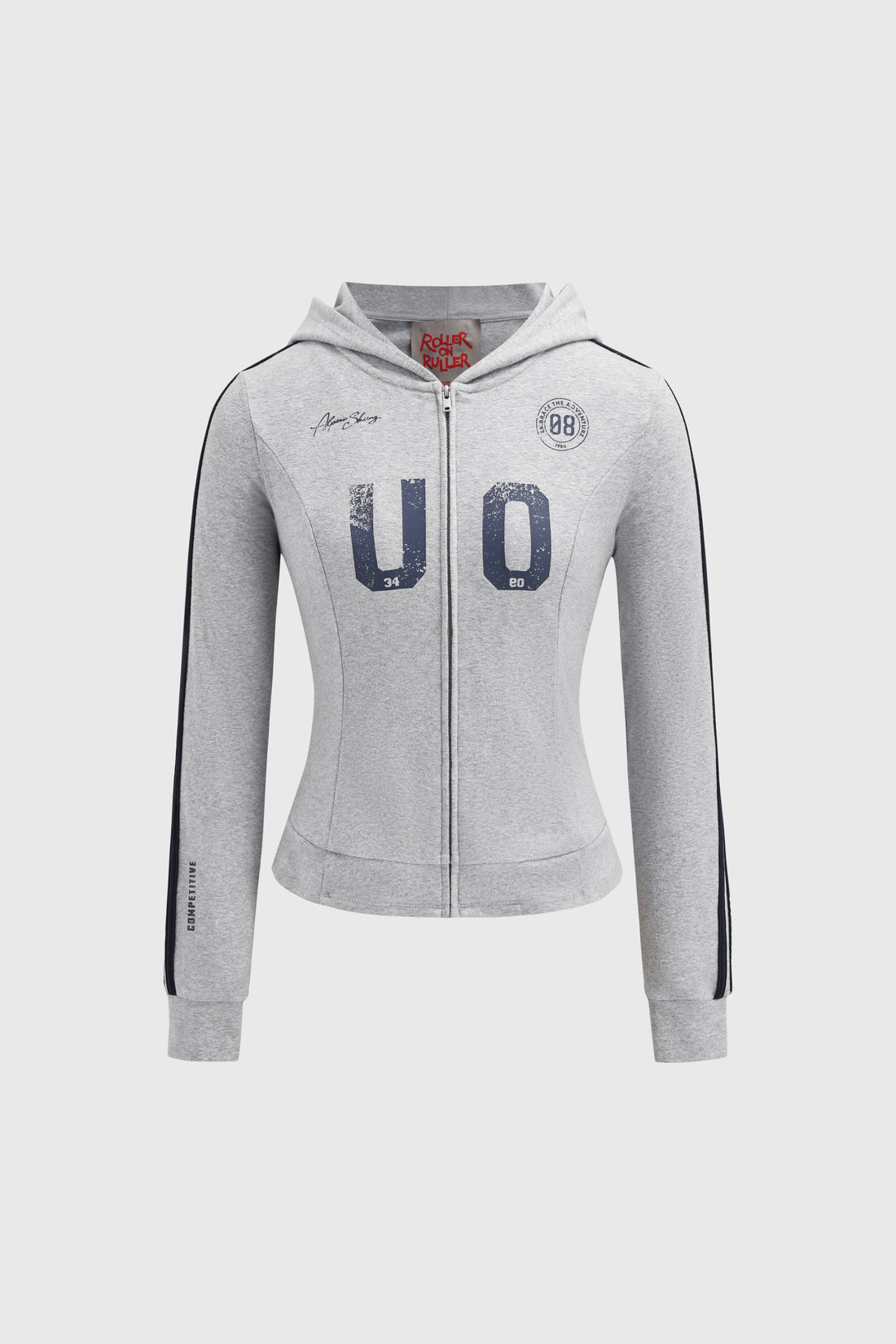 Playbook Patch Hoodie – Cloud Marl