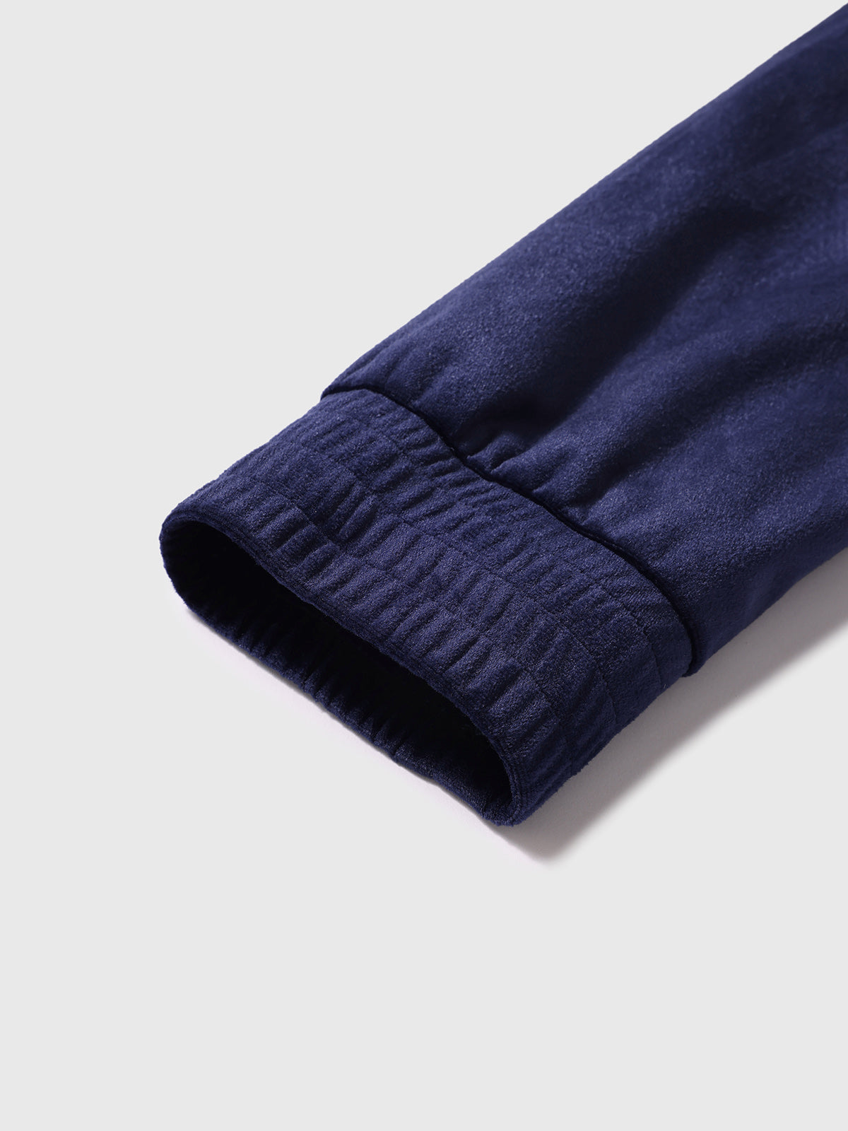 Parallel Lines Zip Jacket – Navy Blue