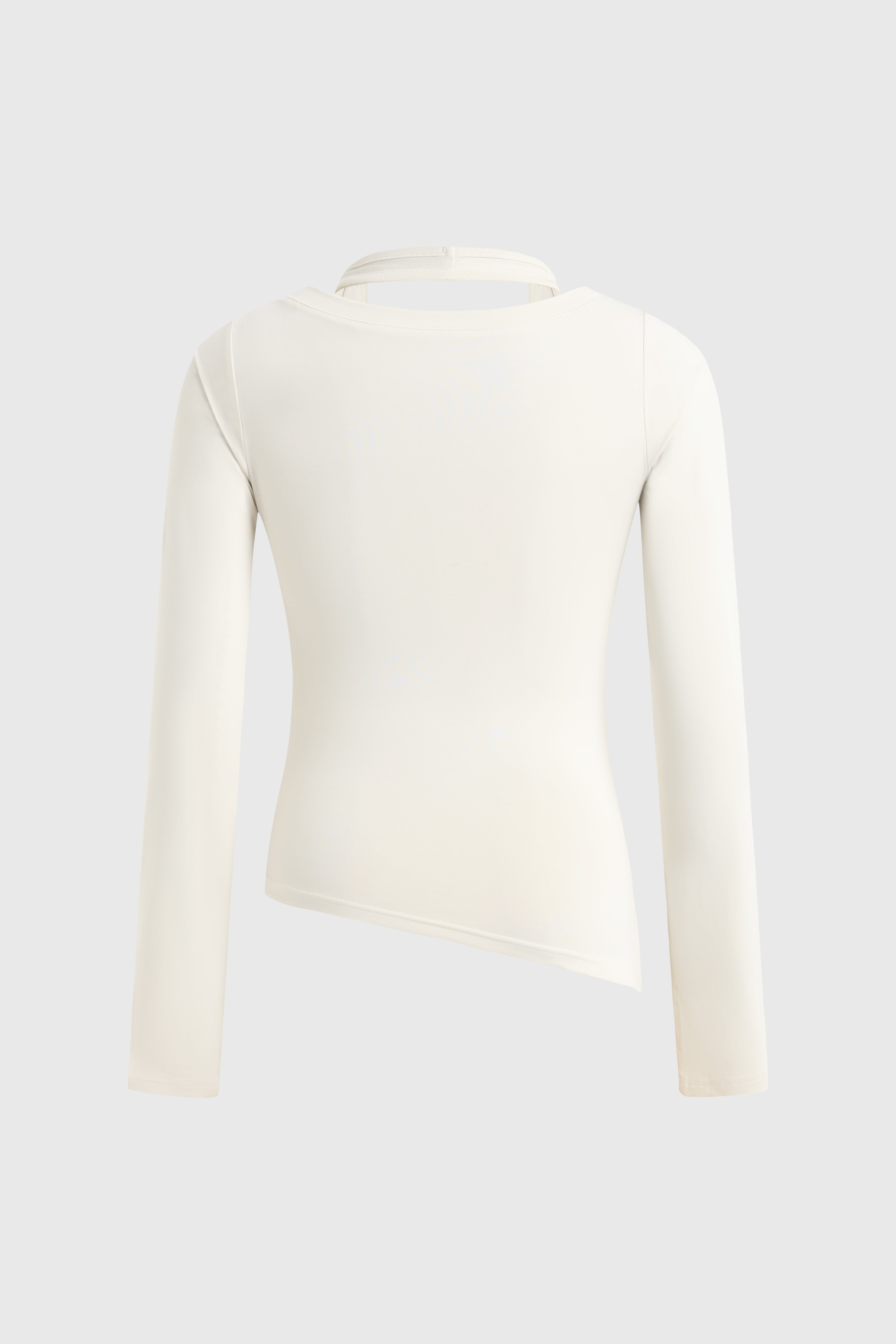 Double Serve Layered Sleeve Top – Milk White