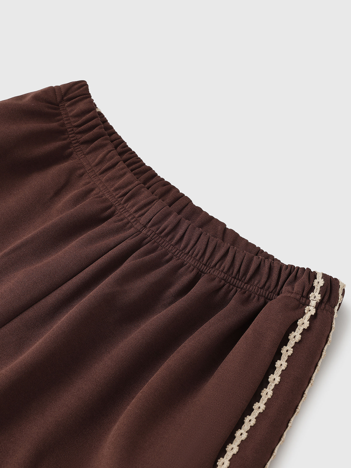 Rushstripe Knit Pants – Mocha Stripe