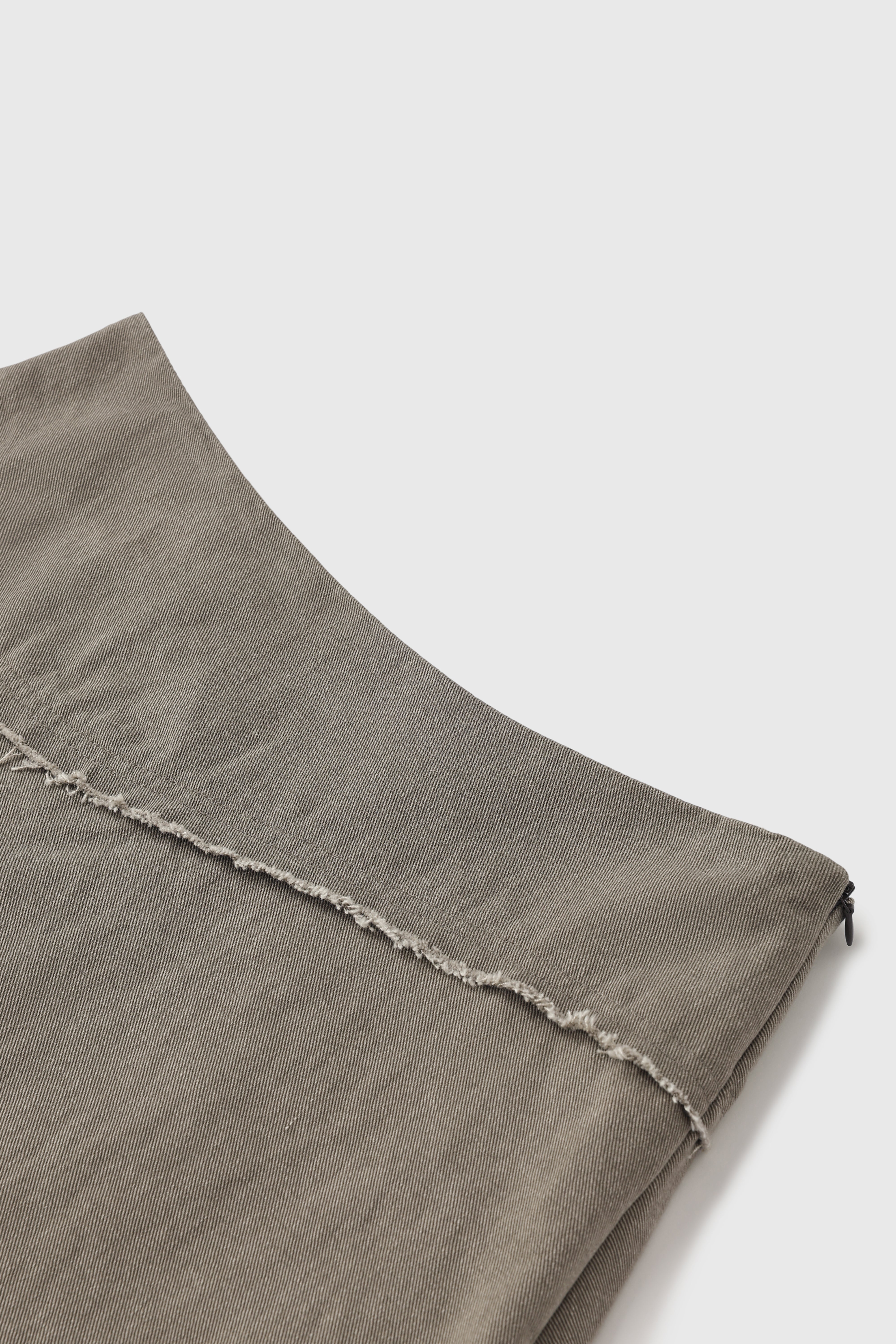 Mismatch Drift Skirt - Oat Olive