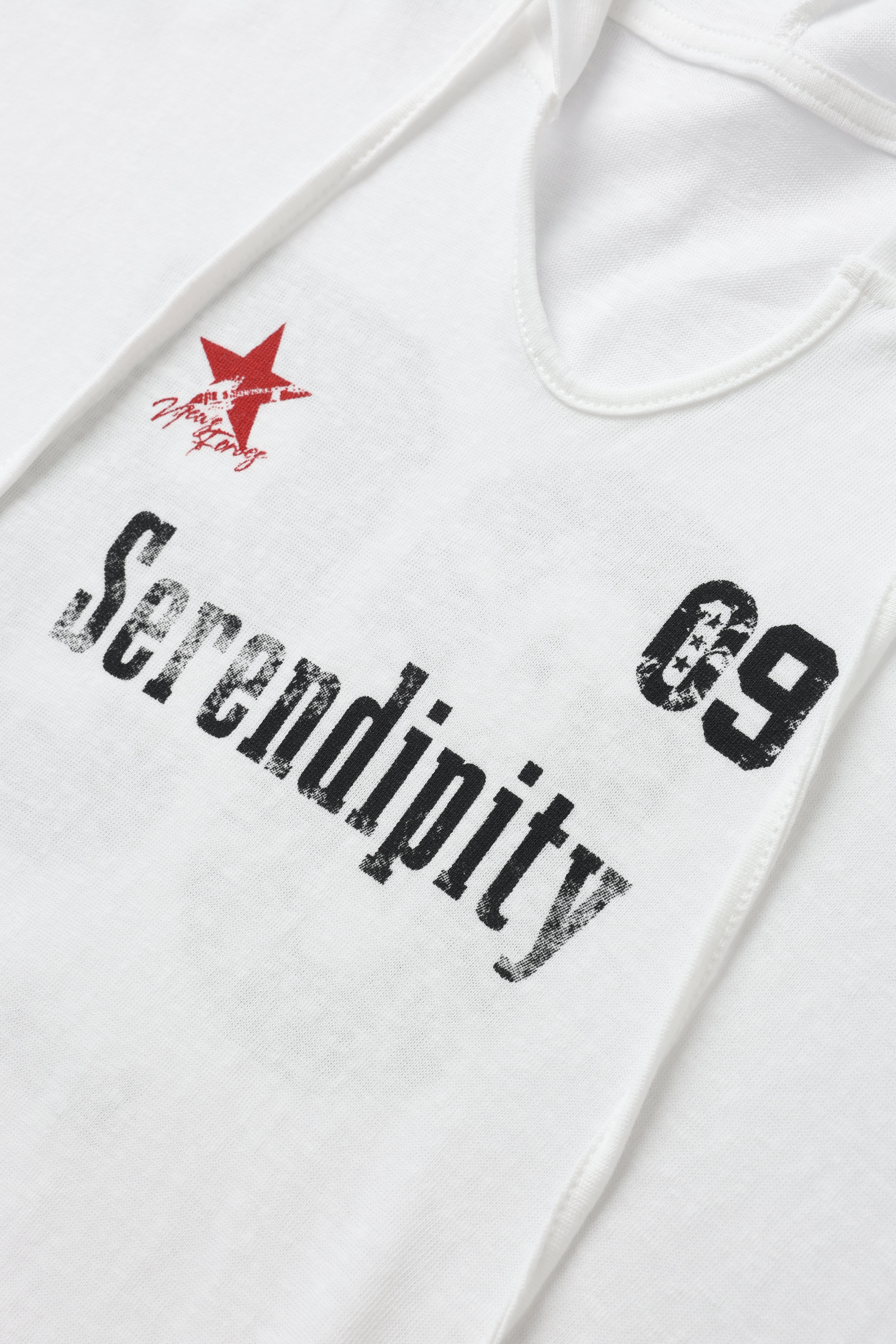 After Game Jersey Sleeve Top – Chalk White
