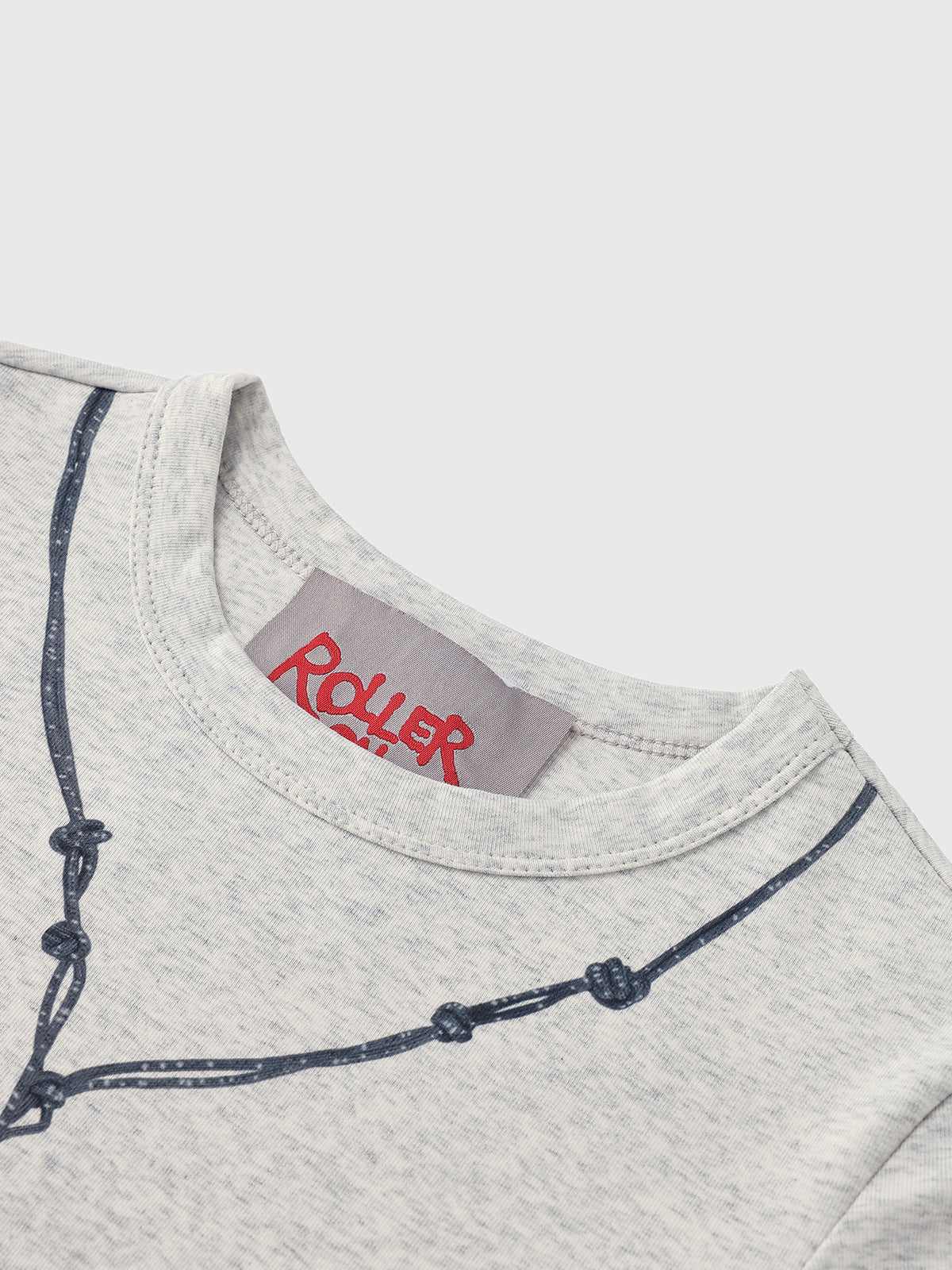 Thread Drop Tee – Mist Heather