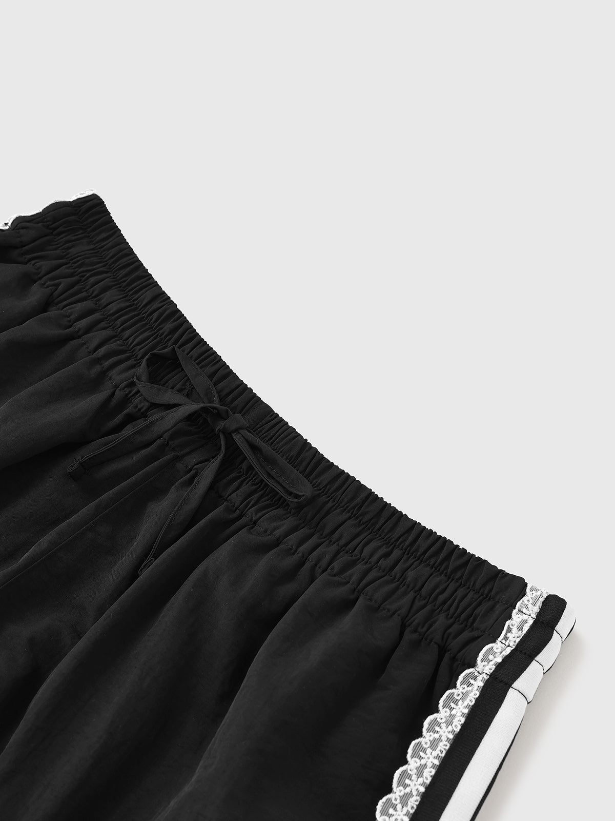 Laced Dash Line Set Shorts – Midnight Court