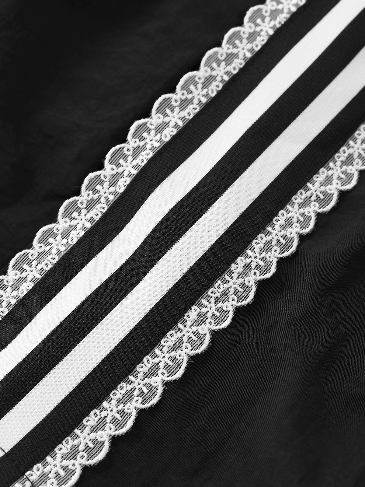 Laced Dash Line Set Shorts – Midnight Court
