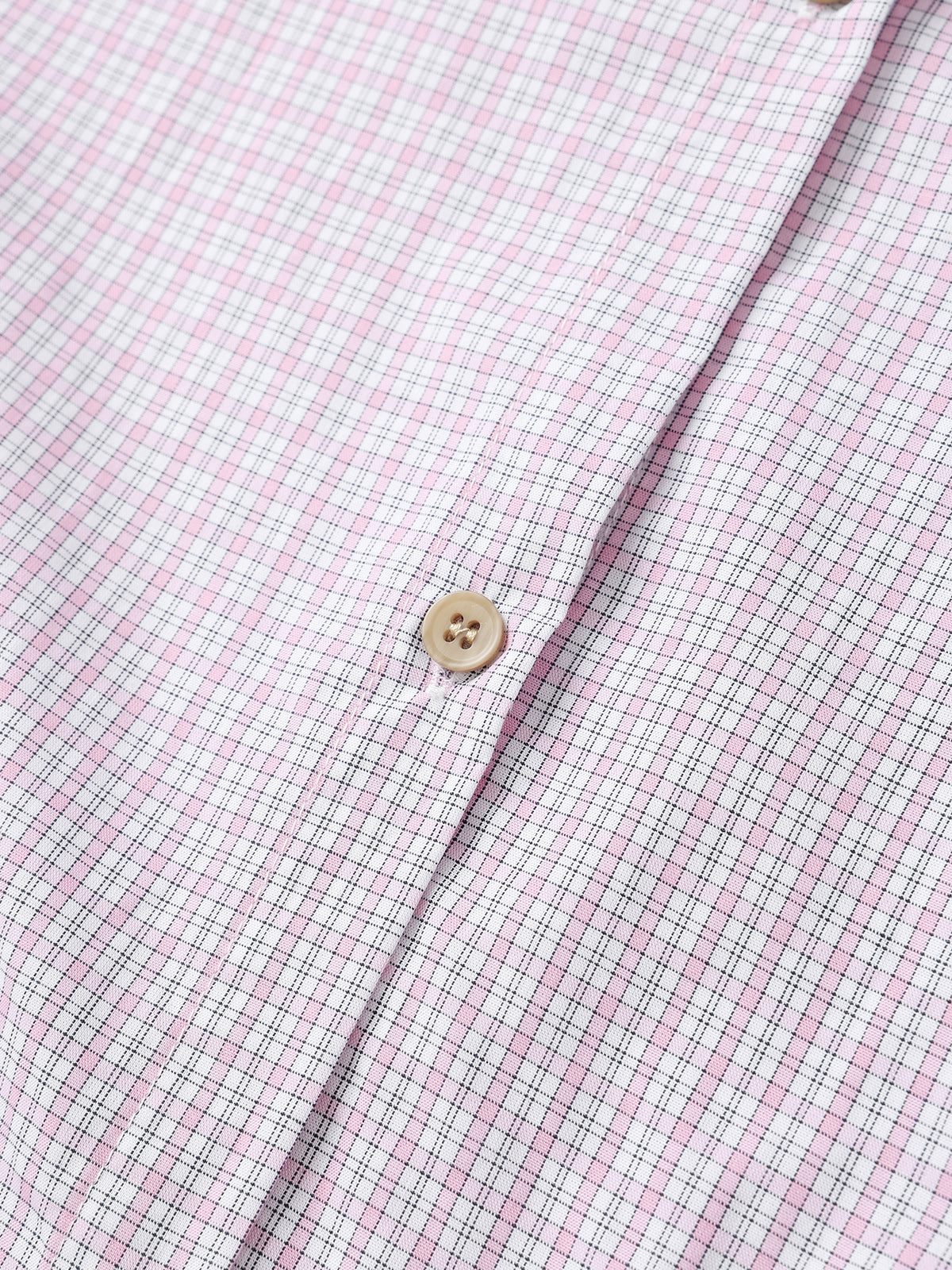 Pink Receipt Check Shirt – Blush Check