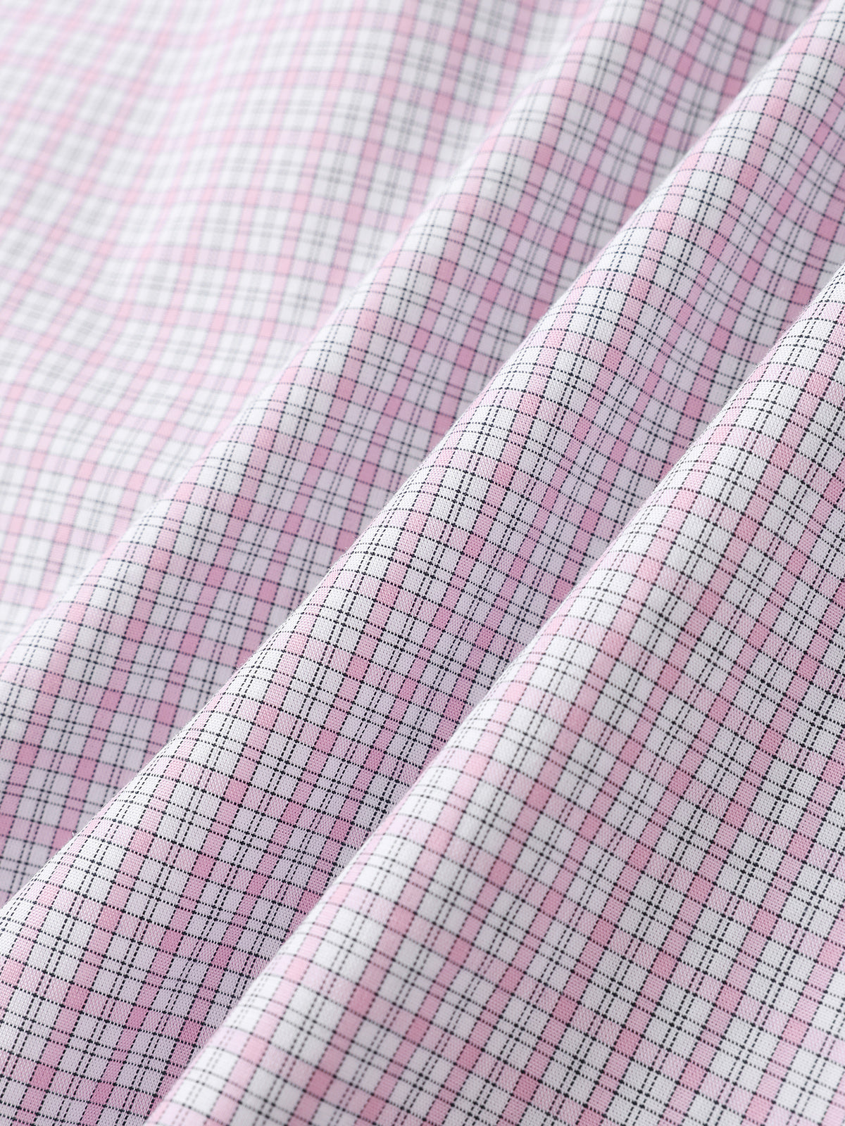 Pink Receipt Check Shirt – Blush Check