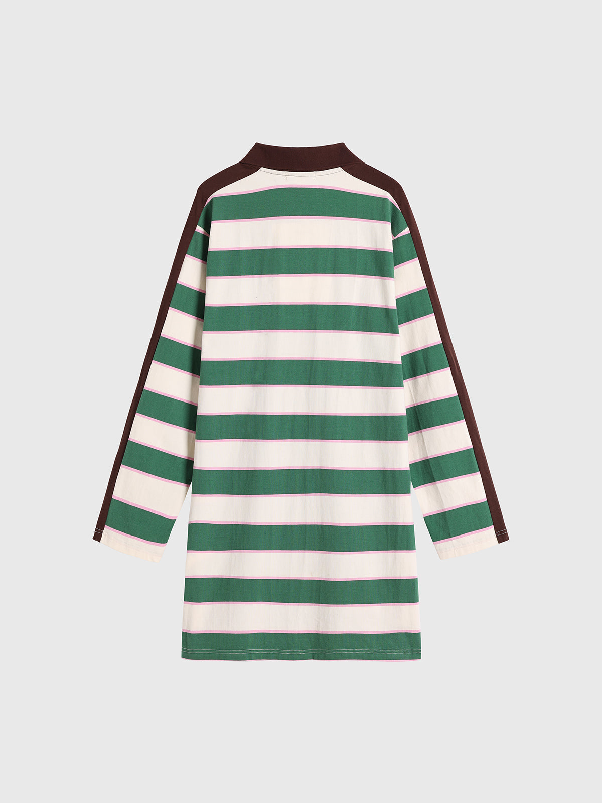 Canteen Stripe Polo Dress – Ivy Cream