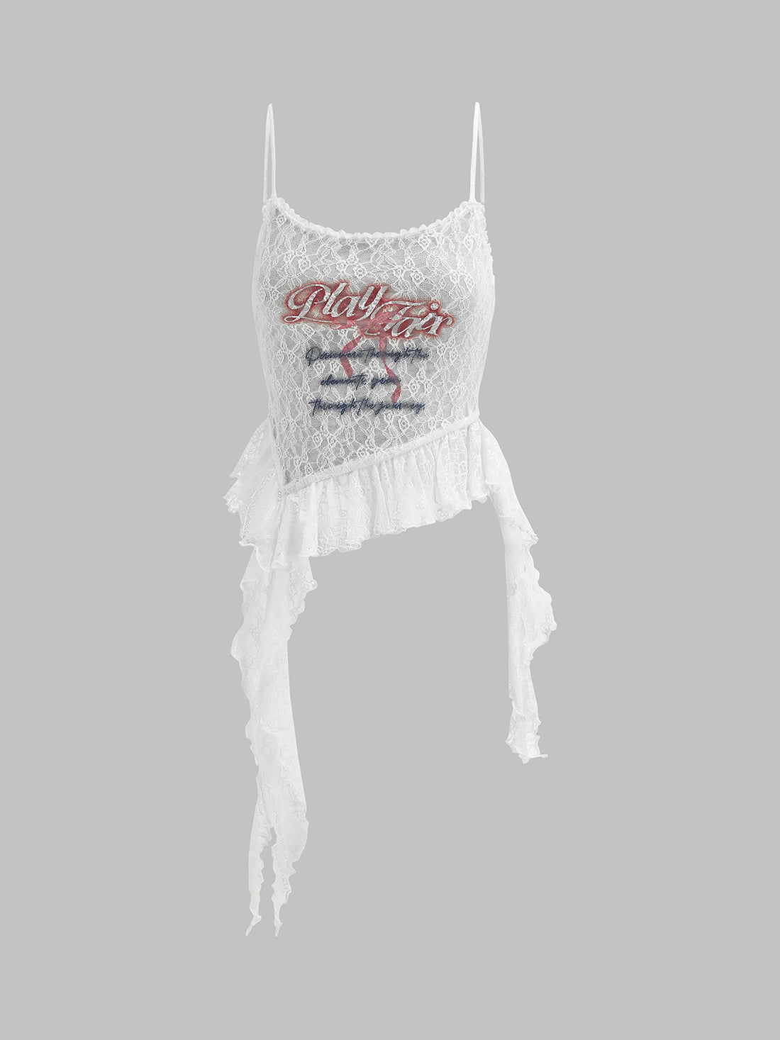 Drill Down Lace Cami Top – Frost Court