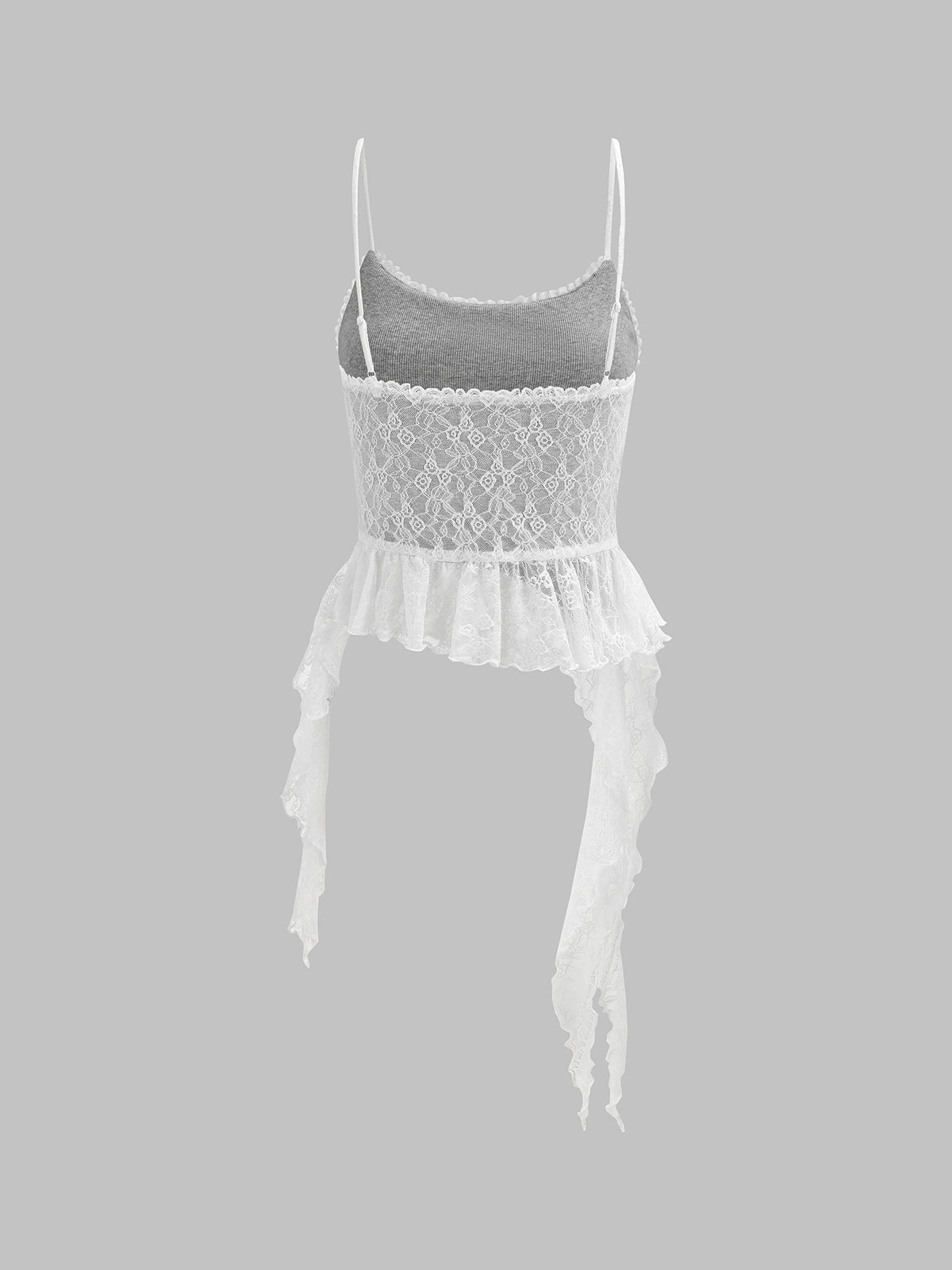 Drill Down Lace Cami Top – Frost Court
