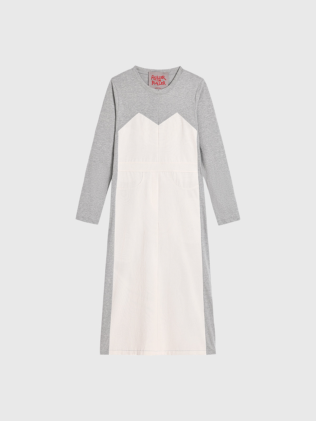 Sleepover Merge Dress – Gray Beige