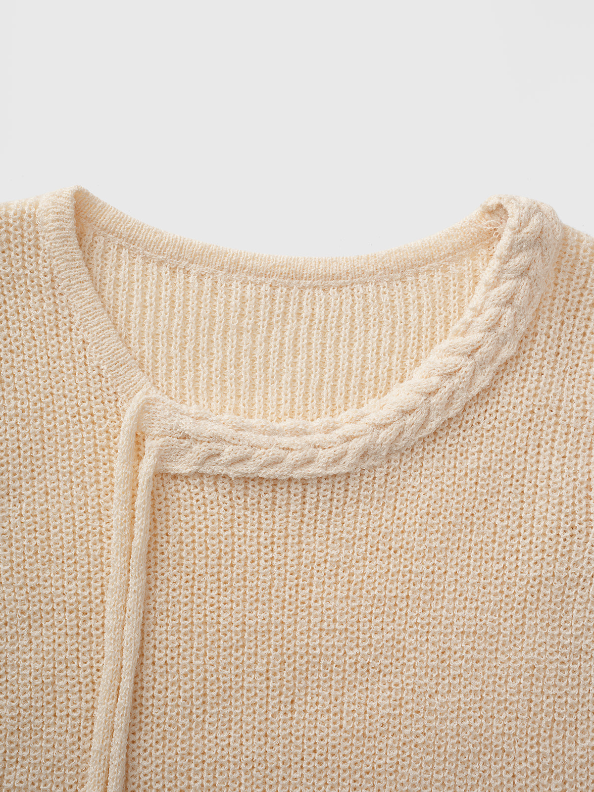 Desk to Date Knit Tank – Oat Beige