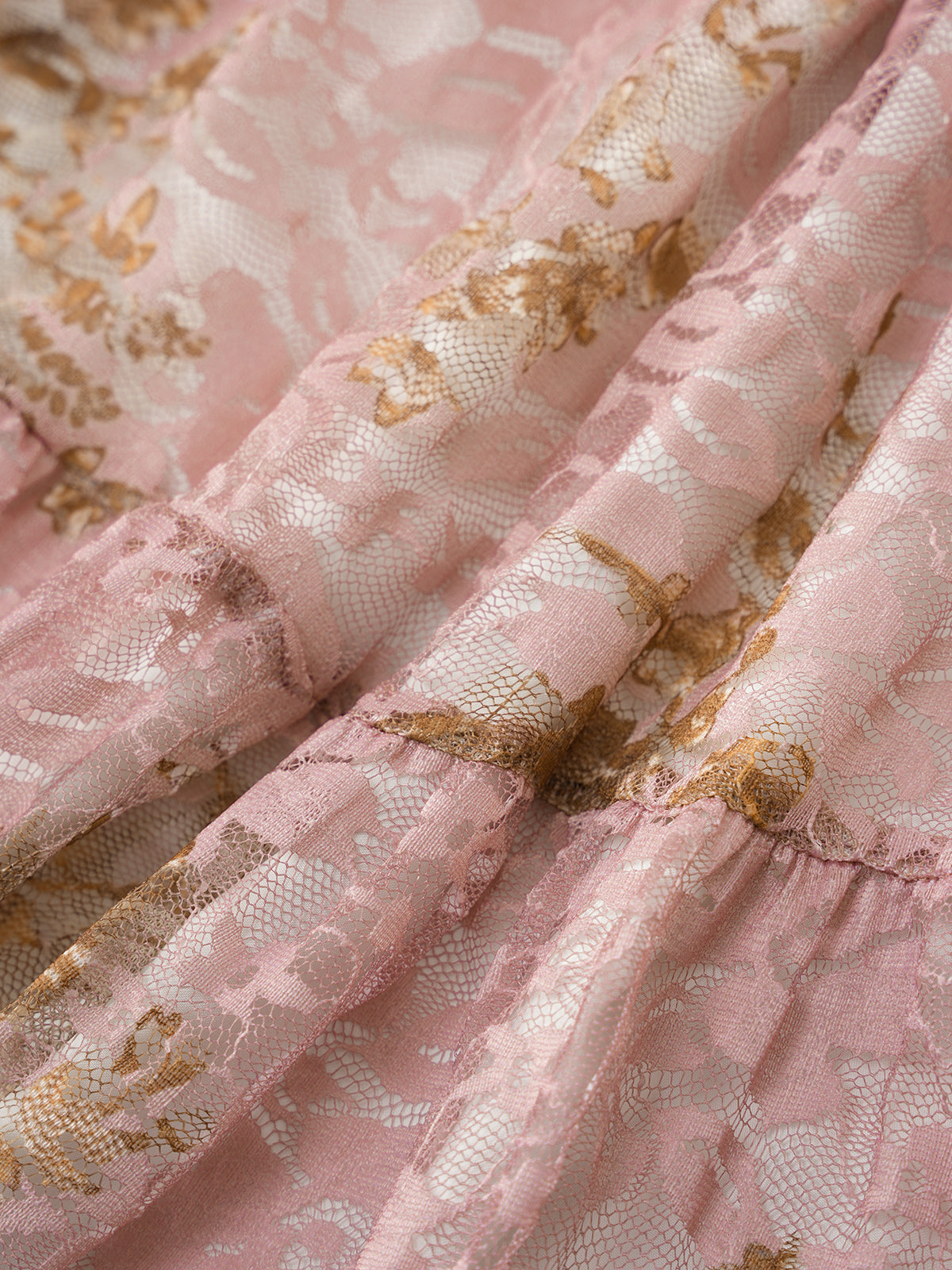 Gypsy Stitch Skirt - Blush Dune