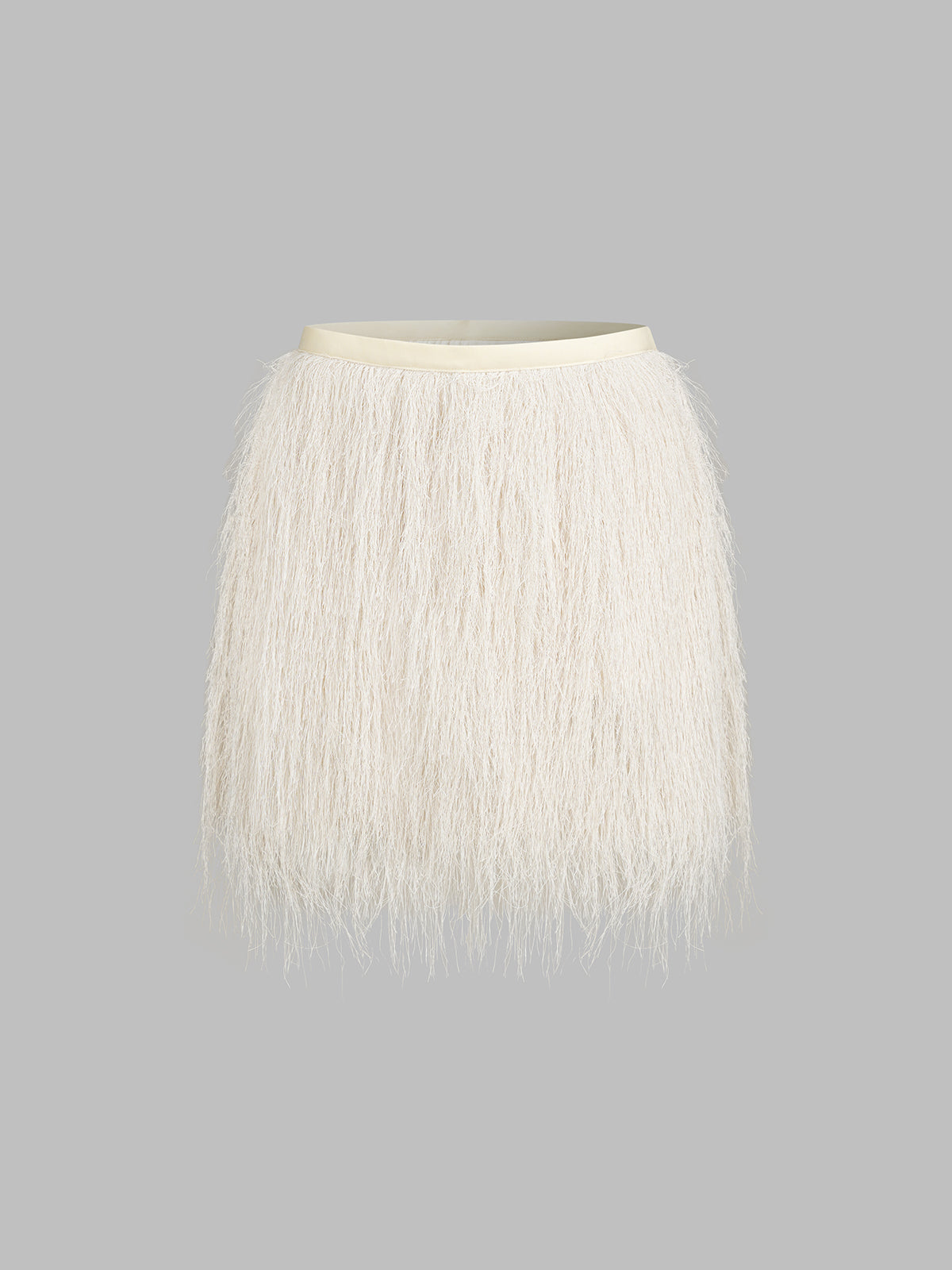 Featherway Bounce Mini Skirt – Ivory Foam