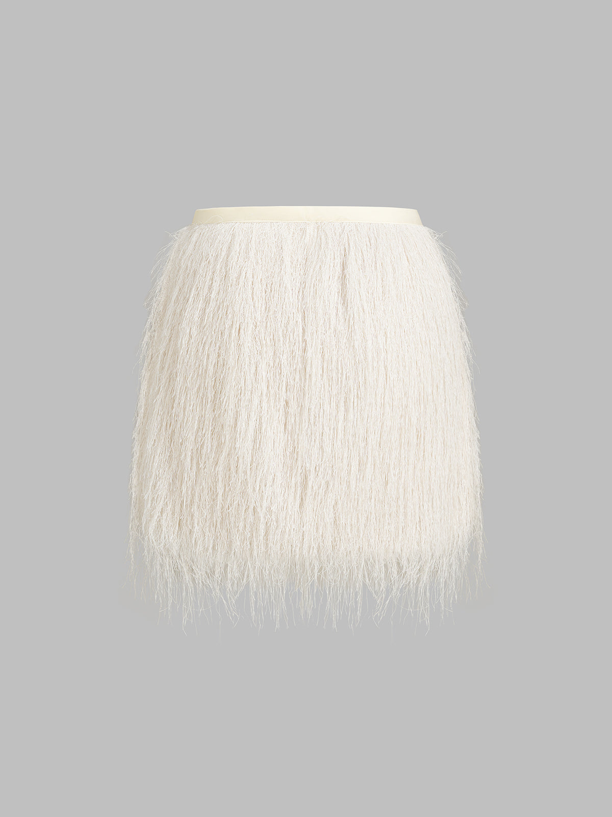 Featherway Bounce Mini Skirt – Ivory Foam