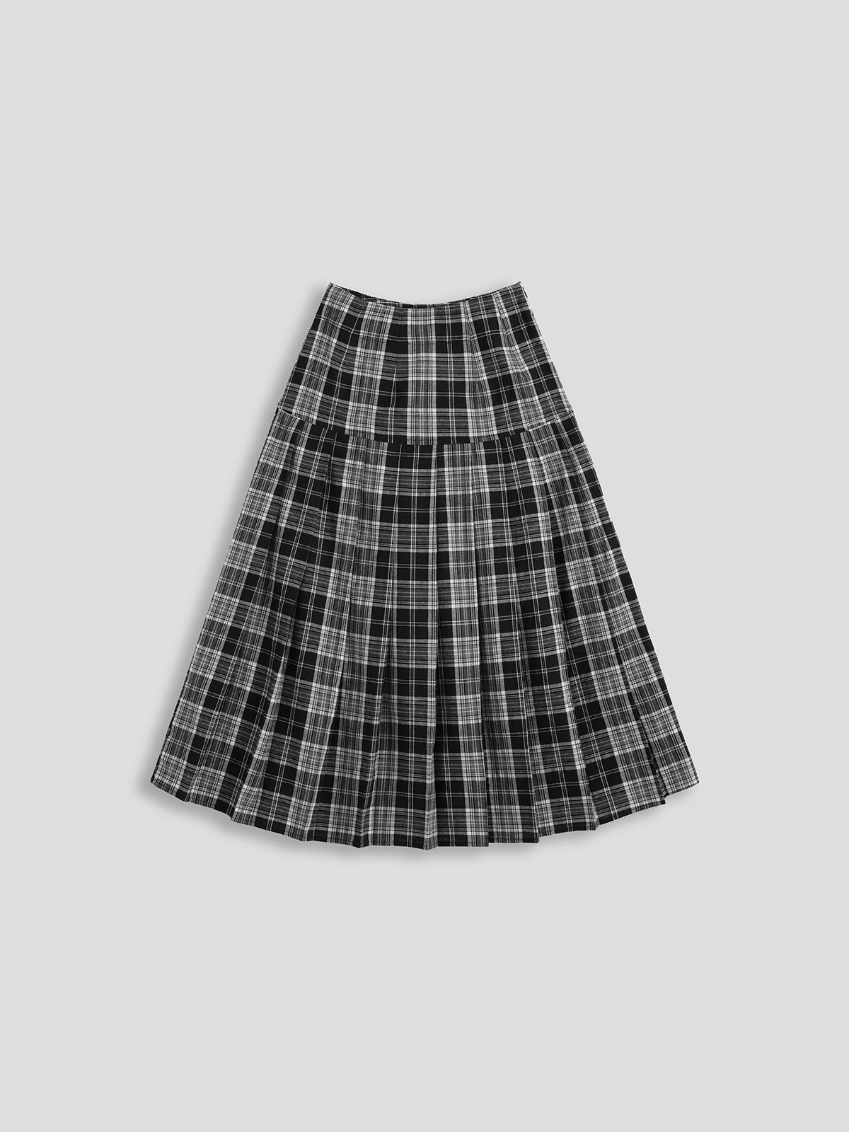 Bookish Plaid Skirt - Ink & Ivory