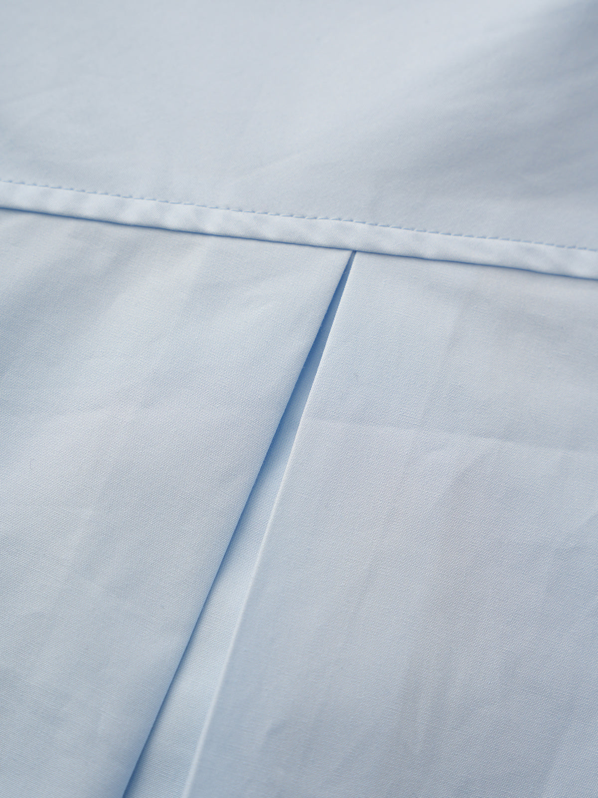 Tilted Mark Logo Shirt - Ice Blue