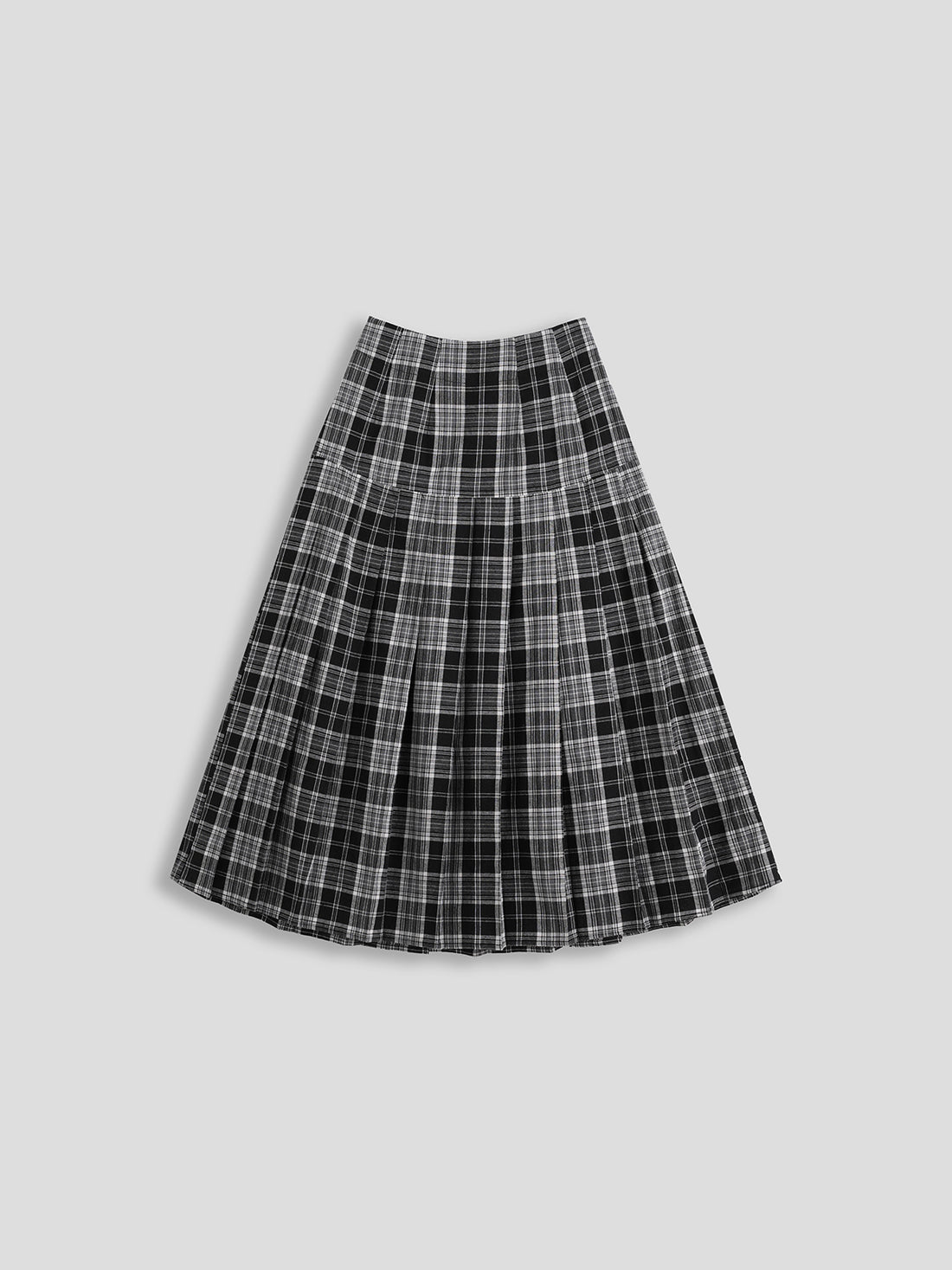 Bookish Plaid Skirt - Ink & Ivory