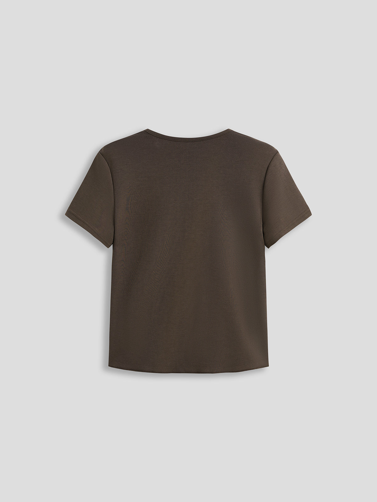 Bedazzled Web Tee - Mocha Spark