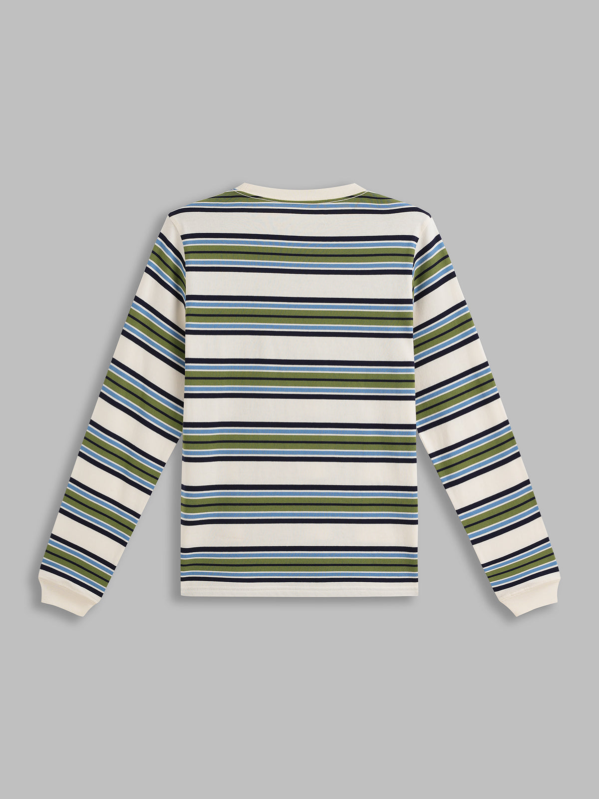 Nautical Whisper Sleeve Top - Ocean Stripe