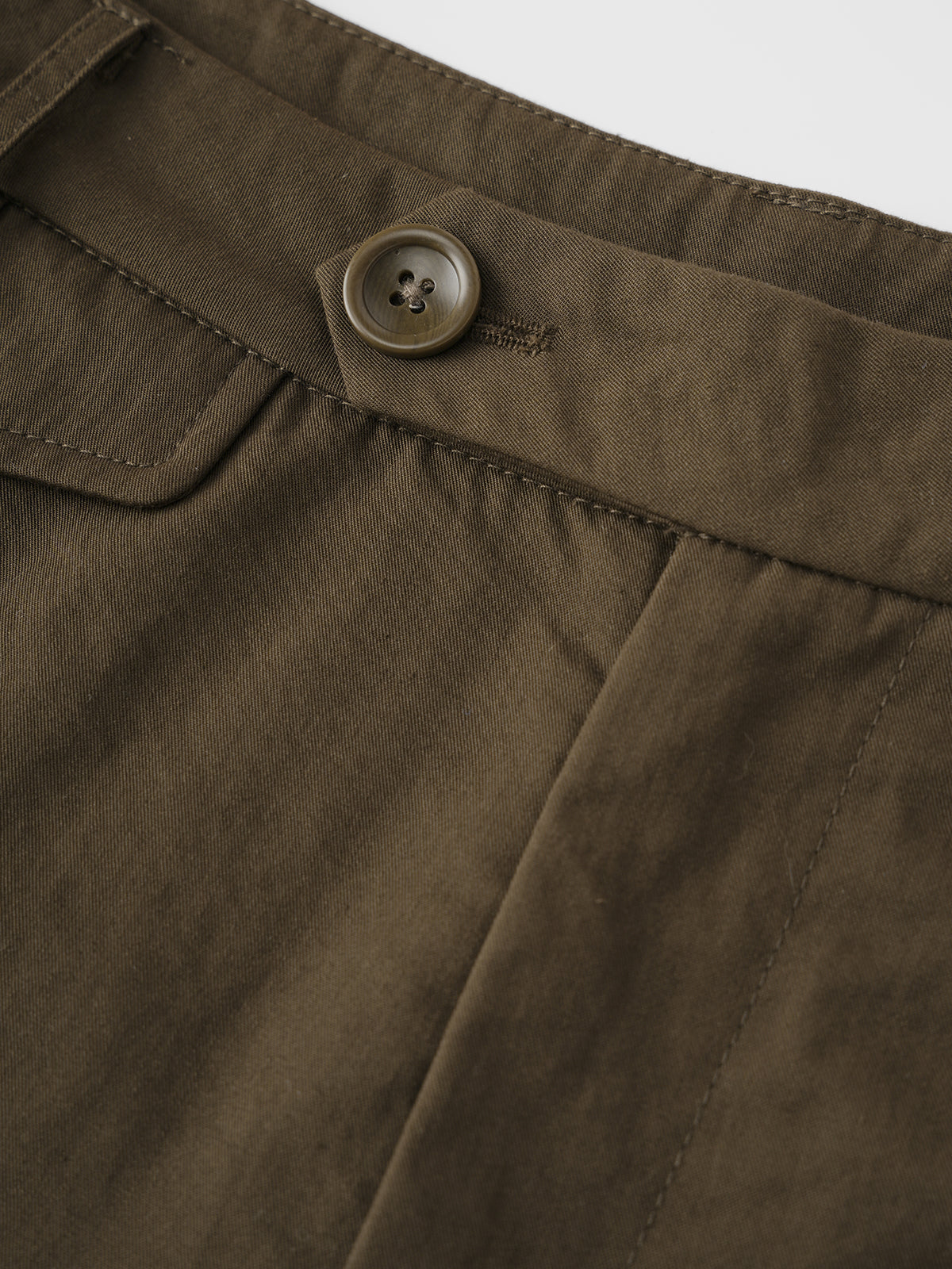Halfway There Flare Capri Pants - Earth Green
