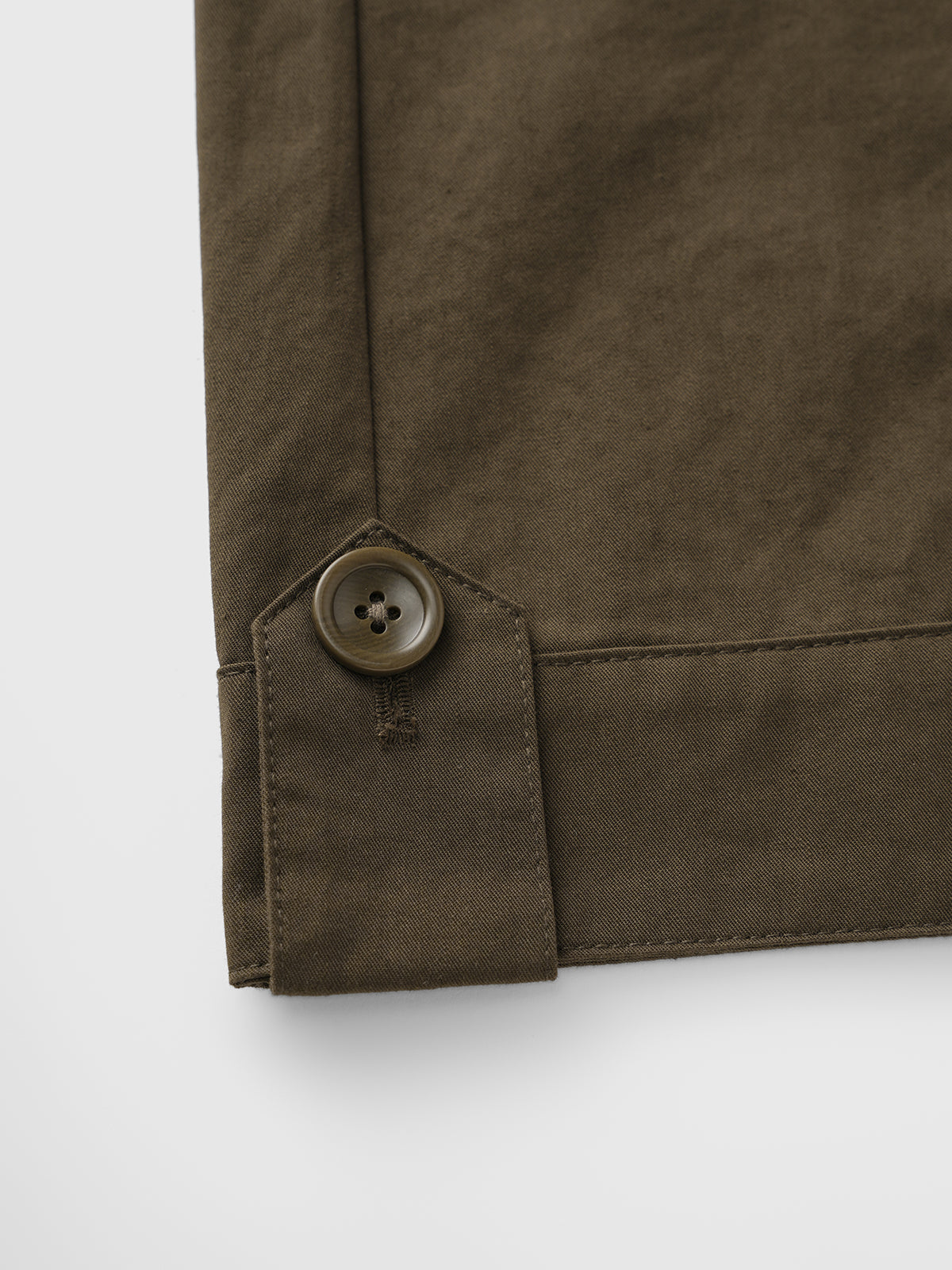 Halfway There Flare Capri Pants - Earth Green
