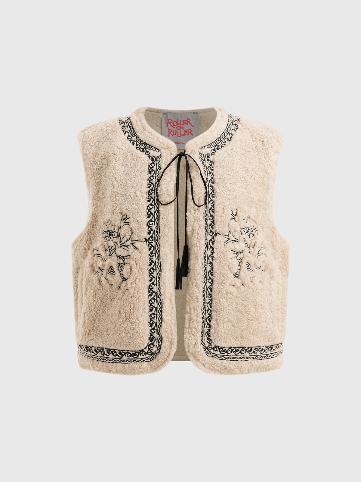 Cinema Break Vest – Cloud Beige