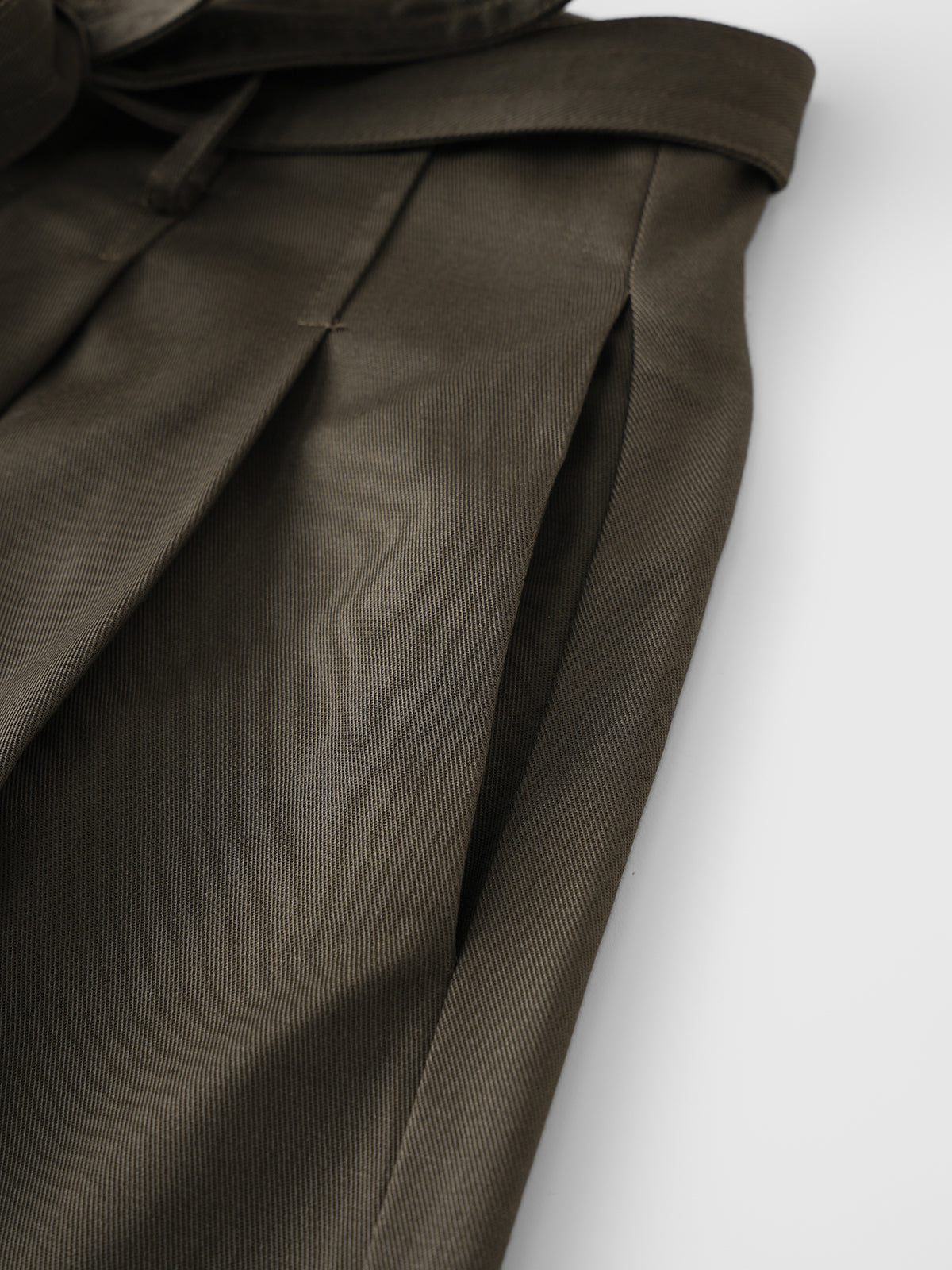 Off-Track Barrel Pants - Forest Green