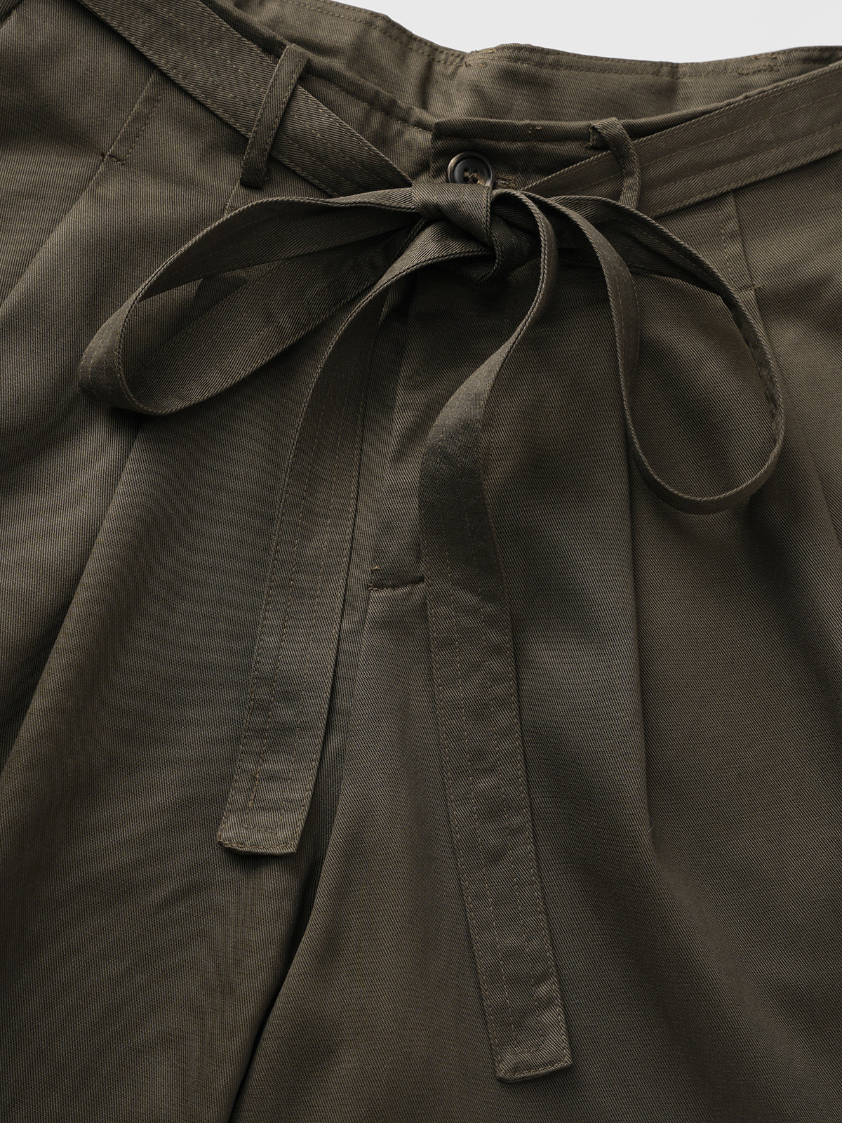 Off-Track Barrel Pants - Forest Green