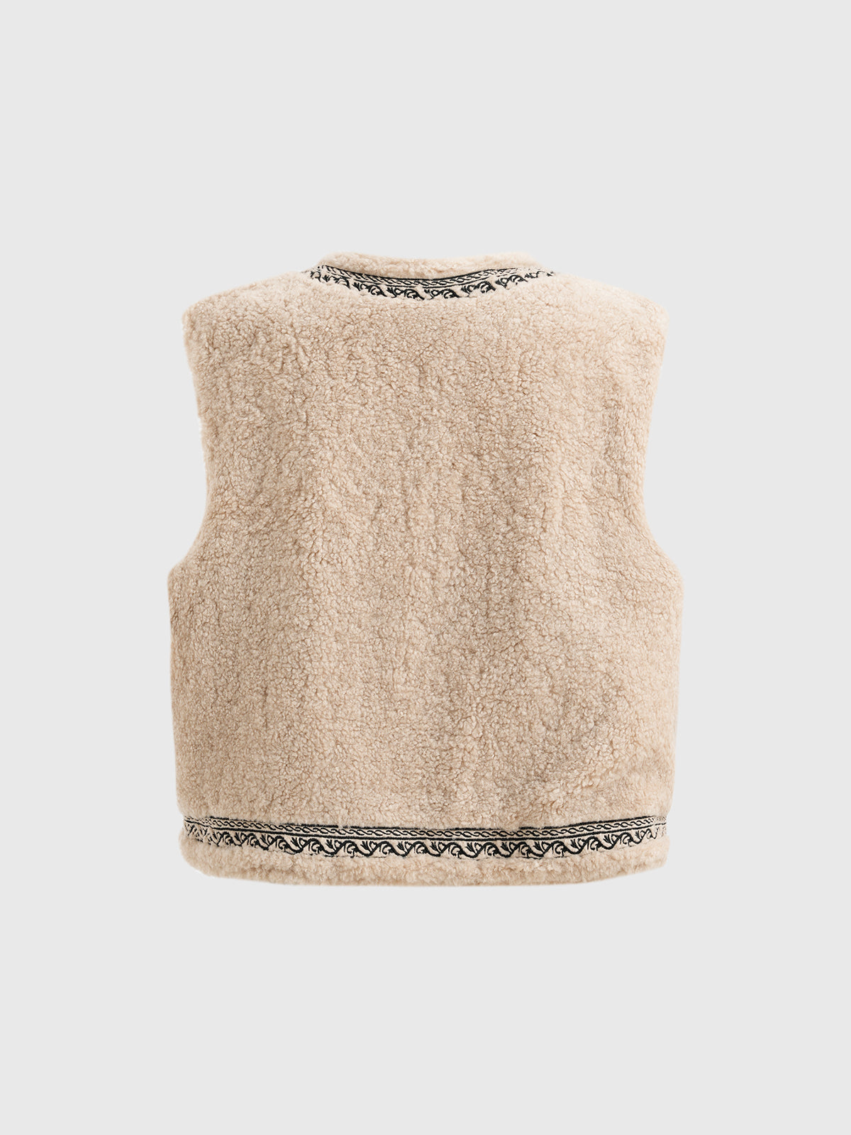 Cinema Break Vest – Cloud Beige