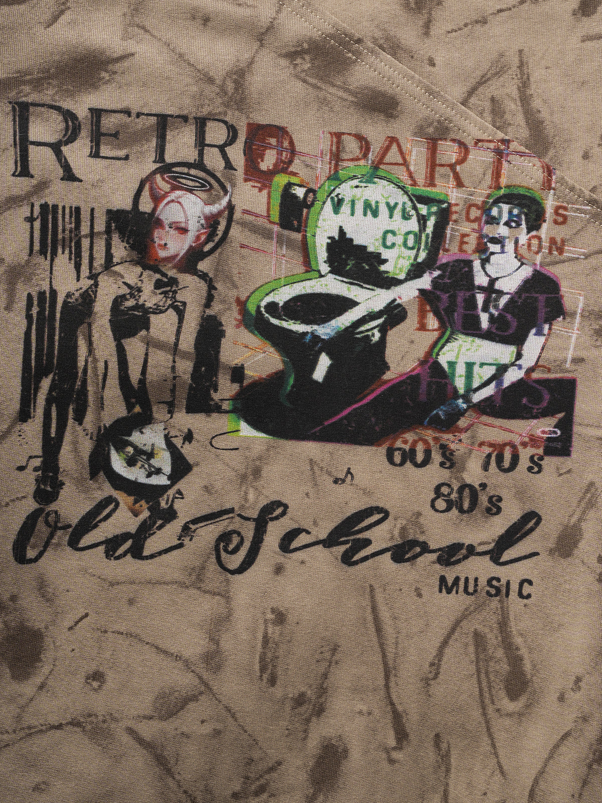 Retro Replay Dress – Sand Print